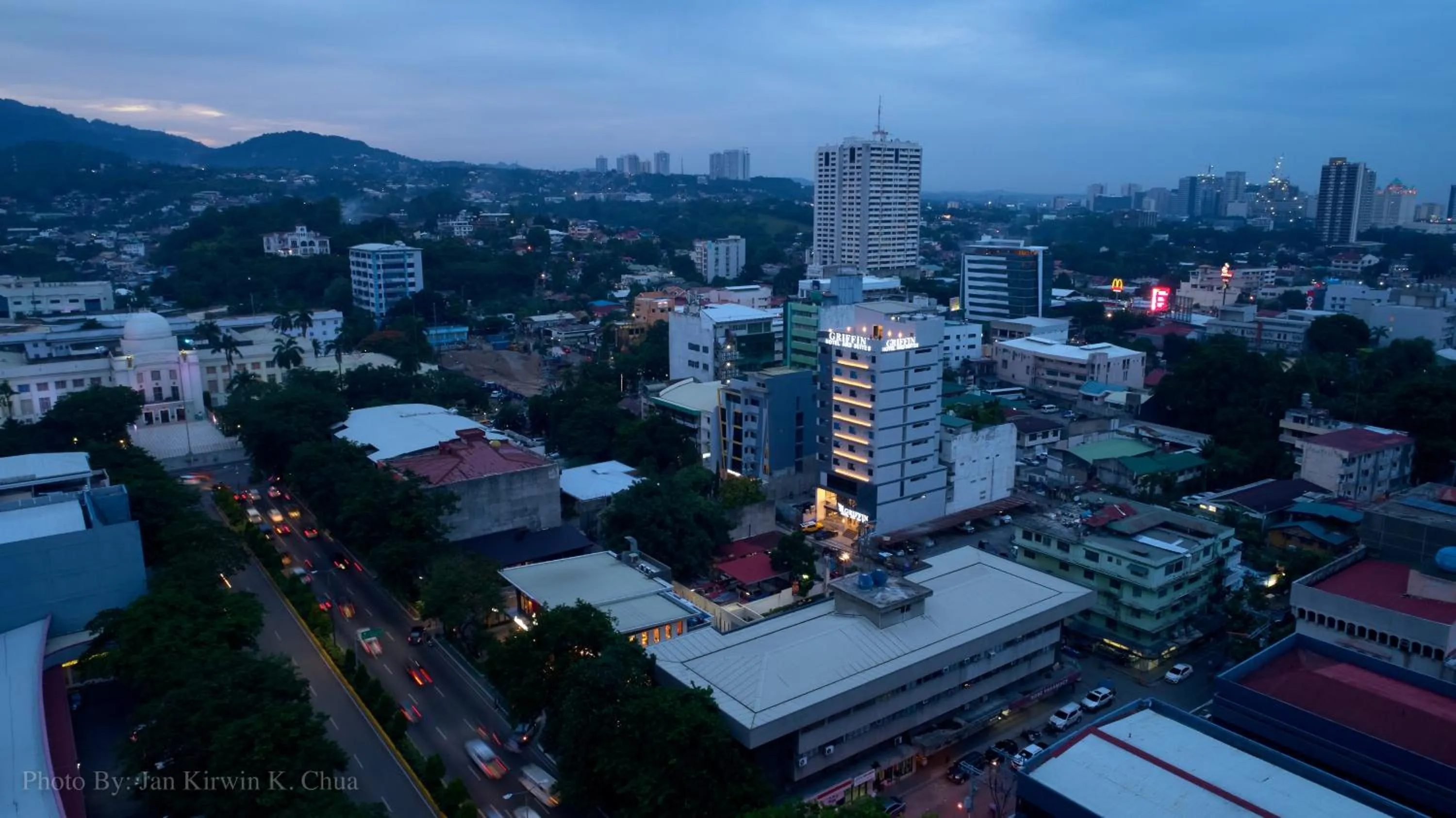 Bird's eye view in Griffin Hotel and Suites