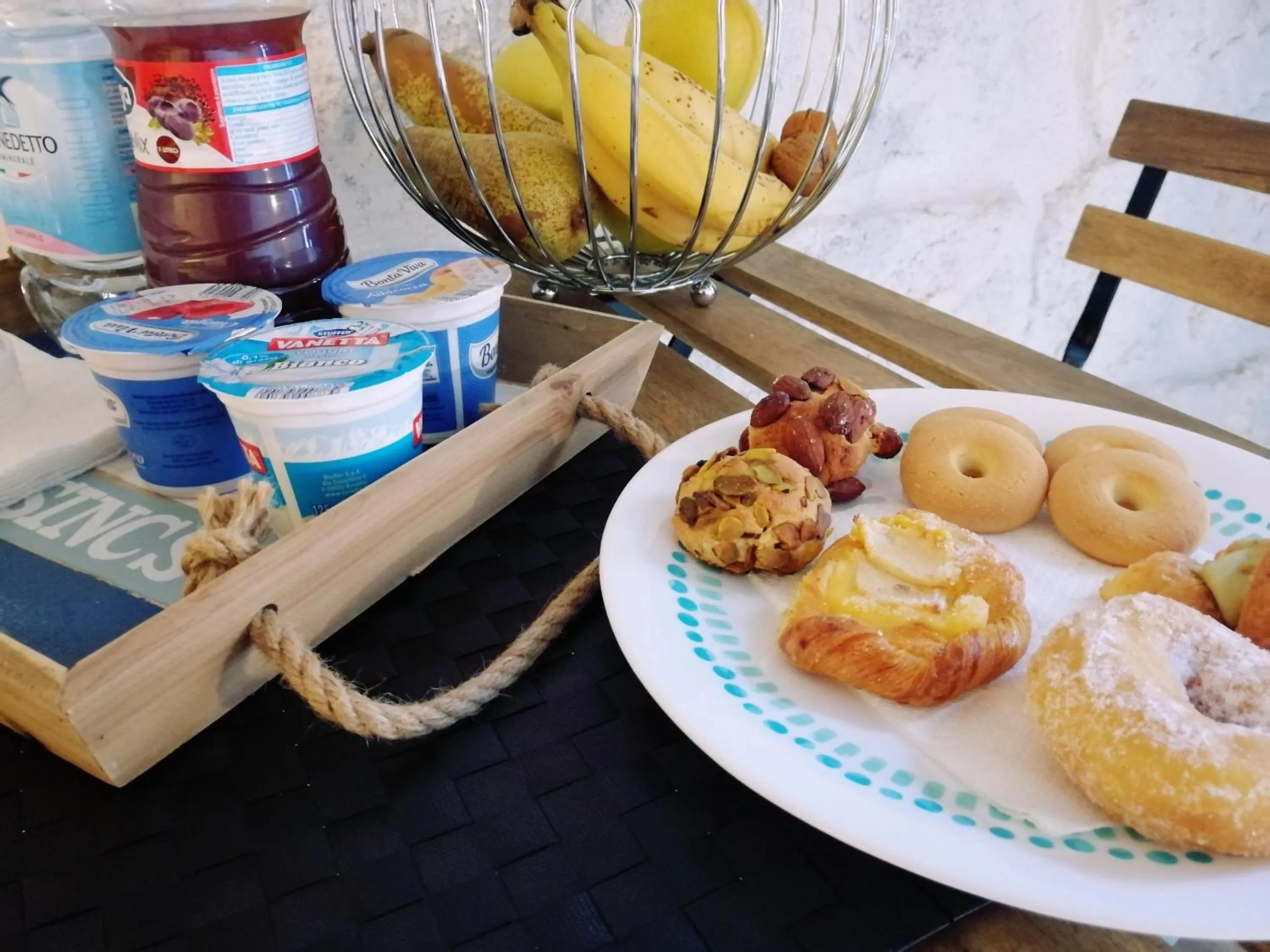 Food and drinks in B&B Sea Salt