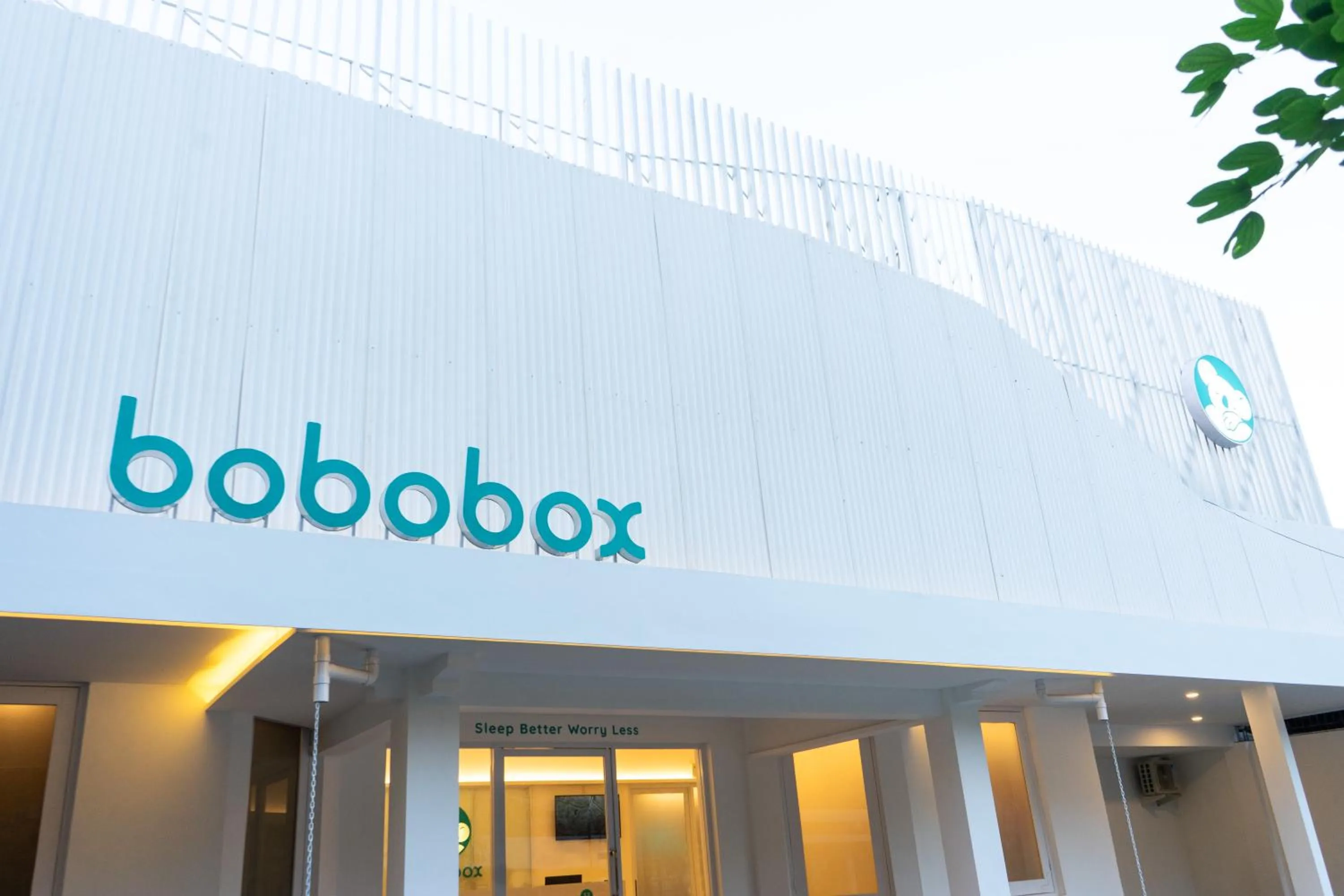 Facade/entrance in Bobopod Dago, Bandung