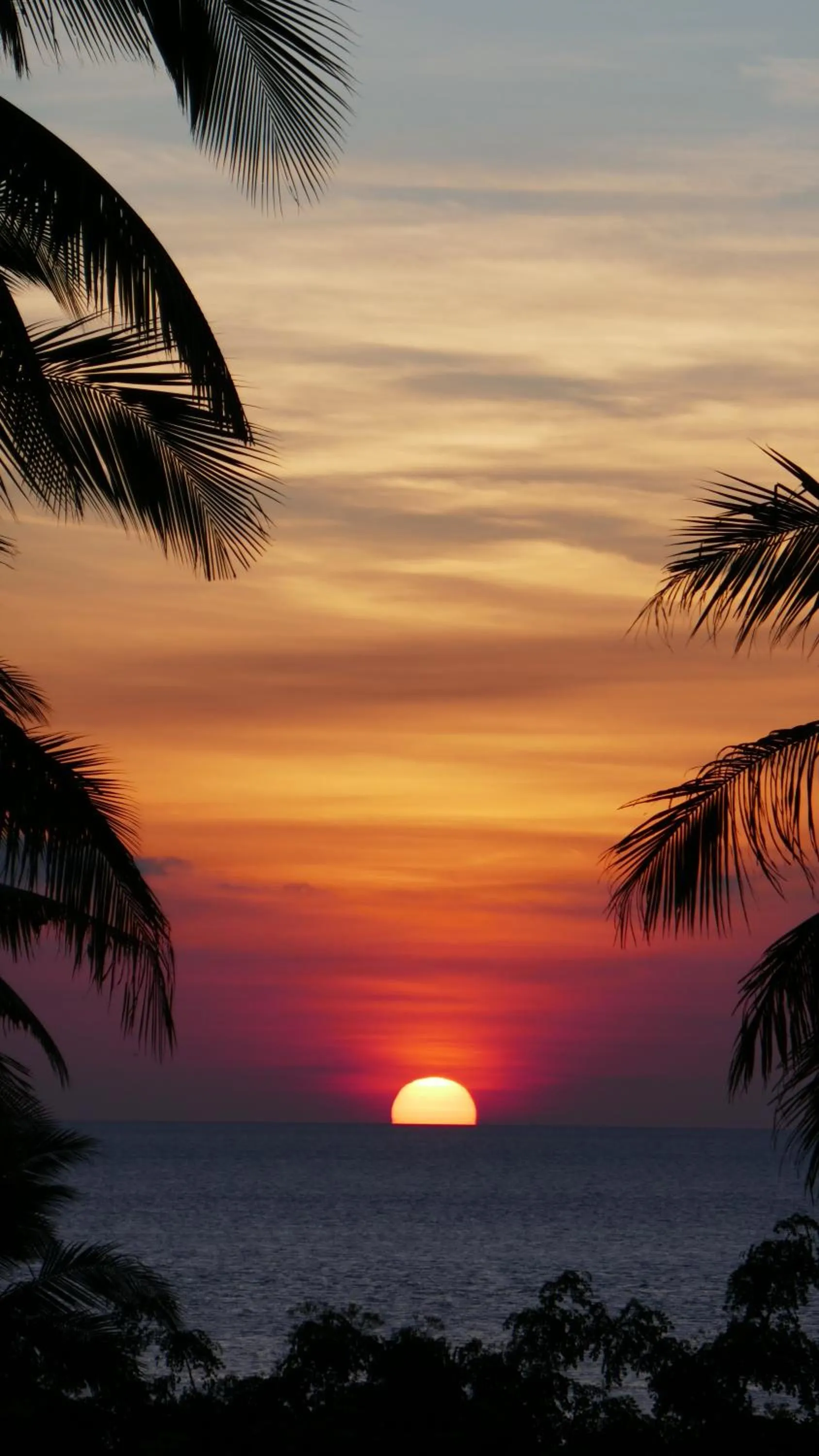 Sunset in Marind Dive Eco Resort Wakatobi