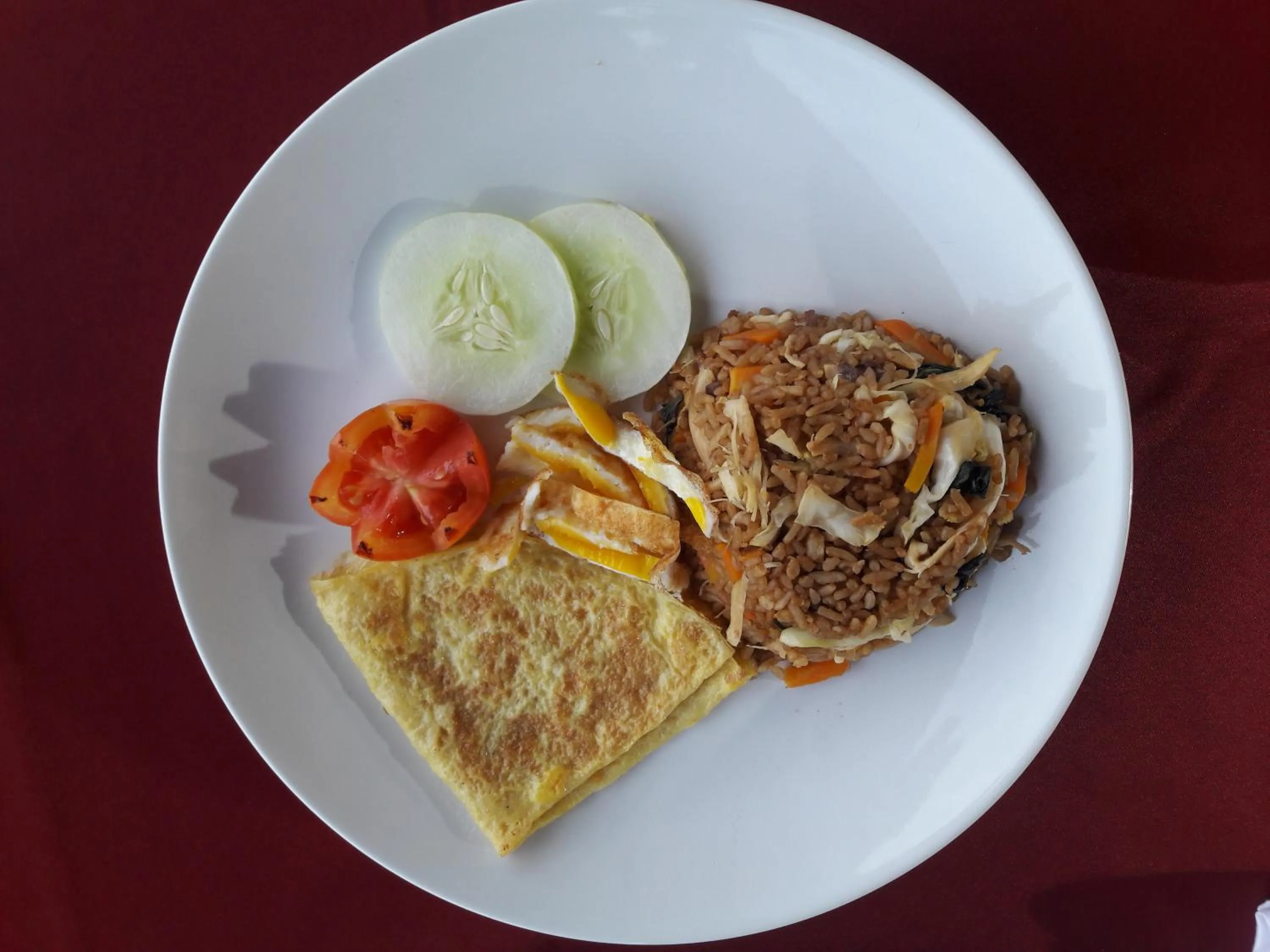 Breakfast in Marind Dive Eco Resort Wakatobi