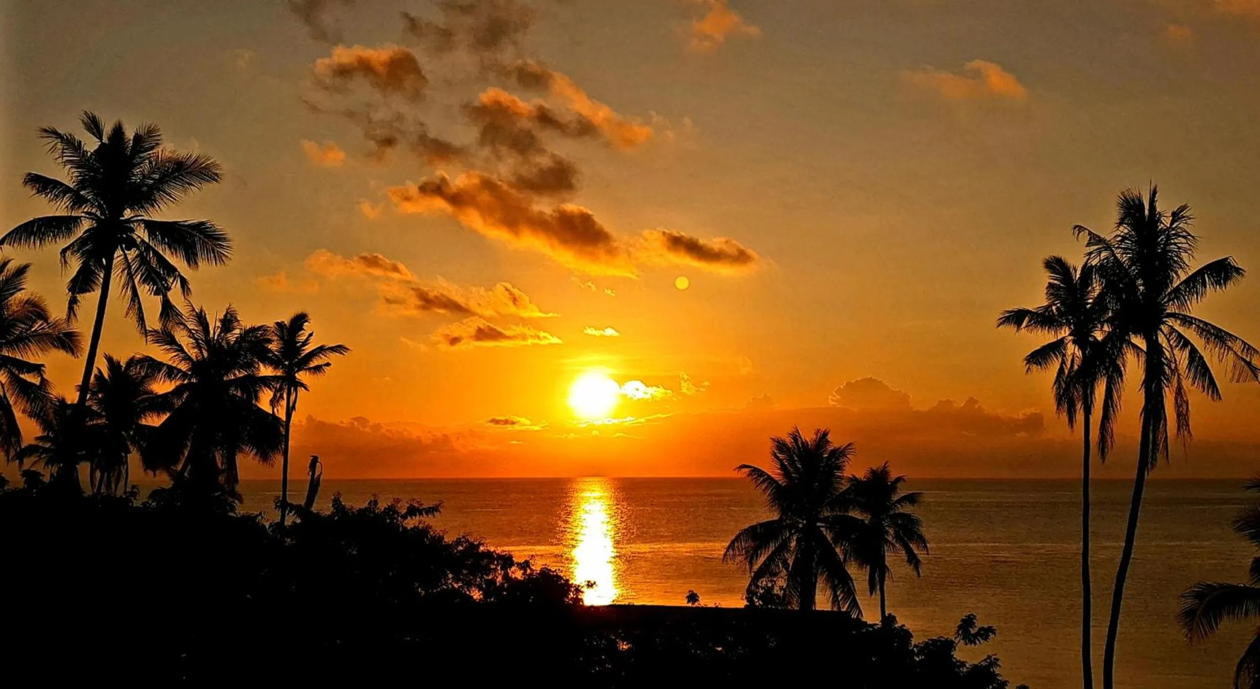 Sunset in Marind Dive Eco Resort Wakatobi