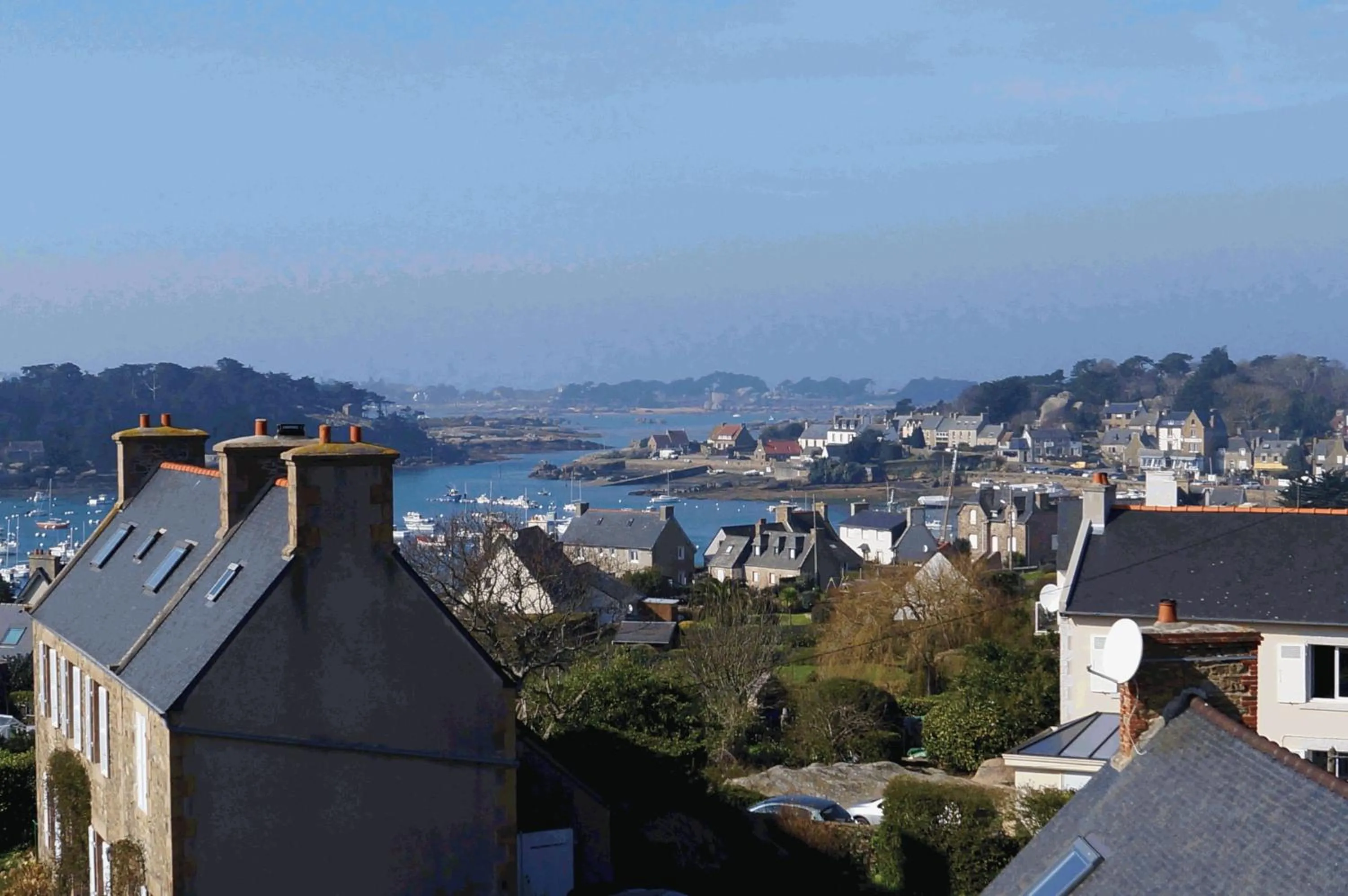 Bird's eye view in Hotel Restaurant Le Phare