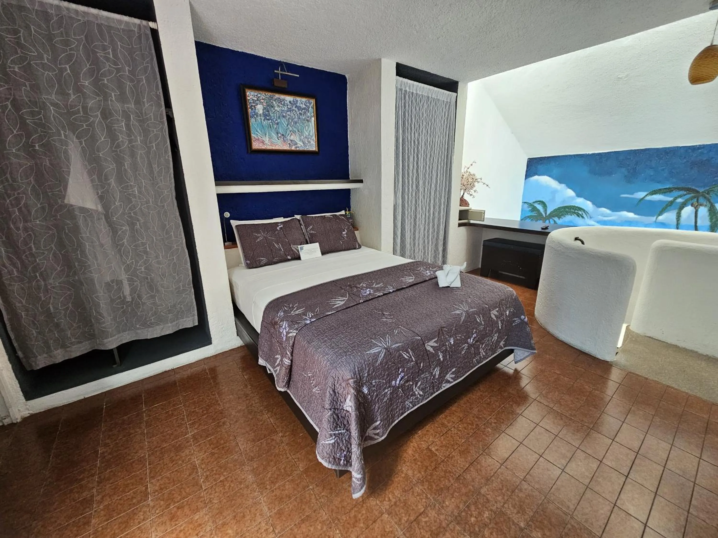 Bed in Hotel Villas Las Anclas