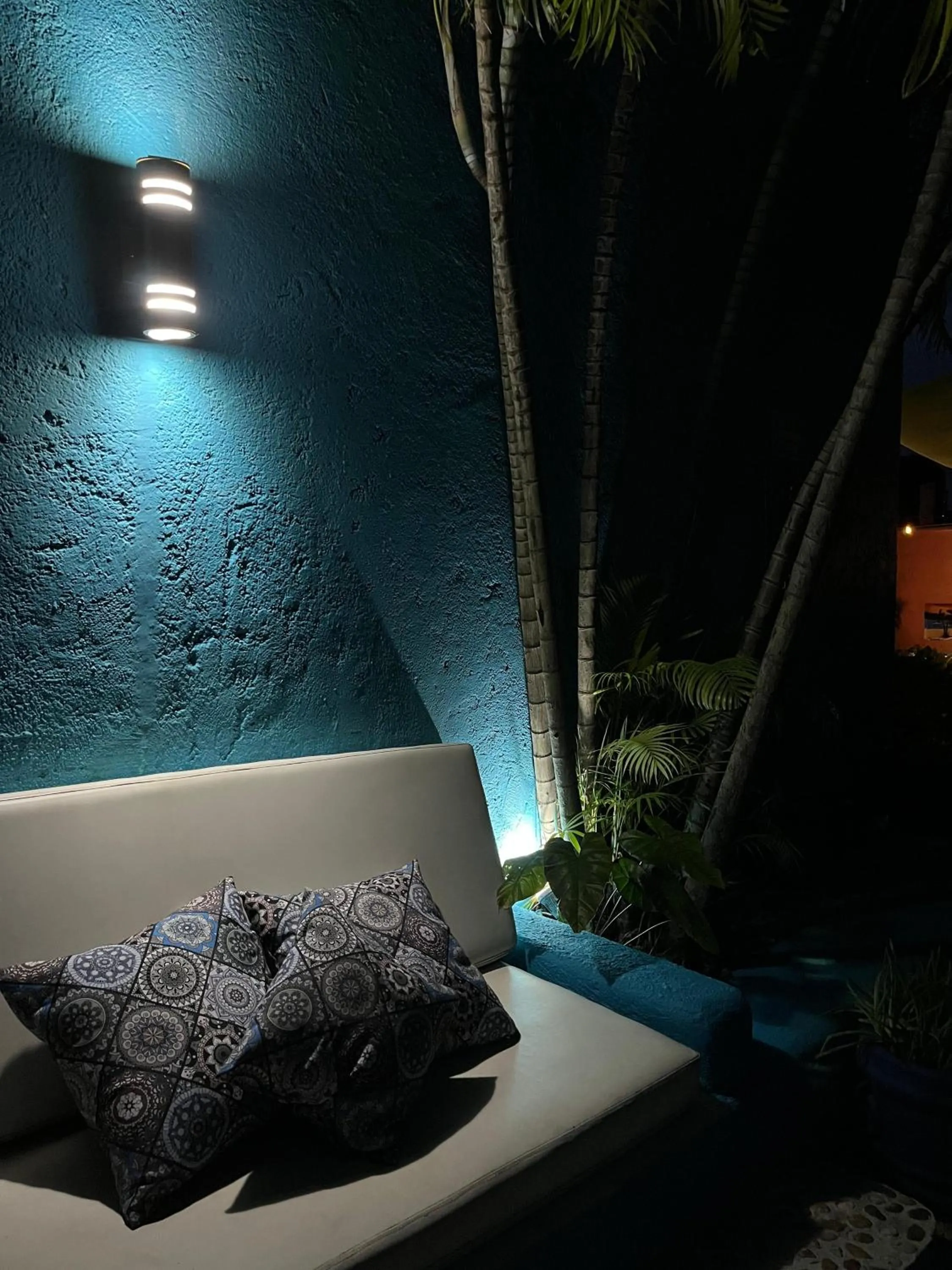 Patio in Hotel Villas Las Anclas