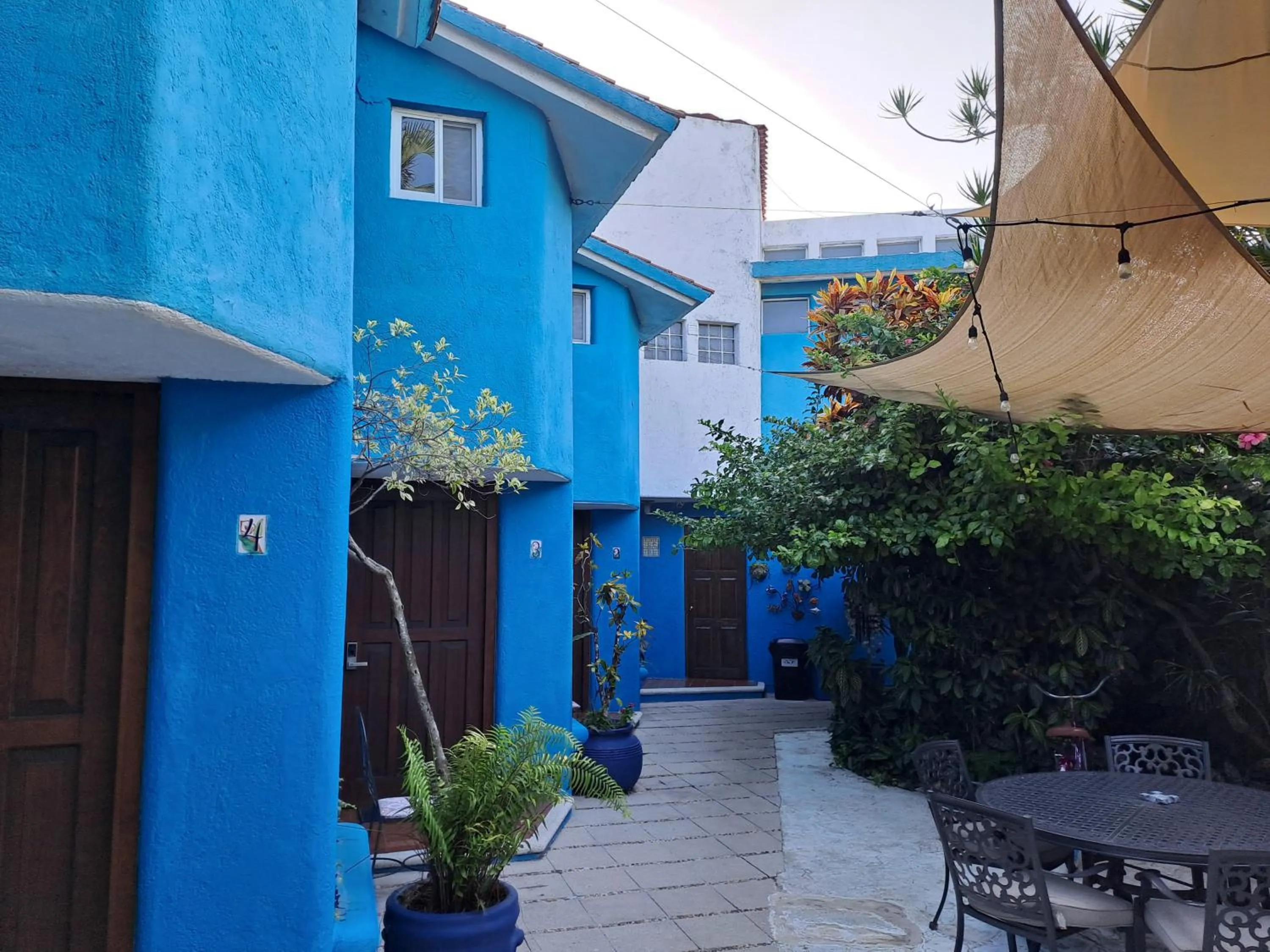 Patio in Hotel Villas Las Anclas