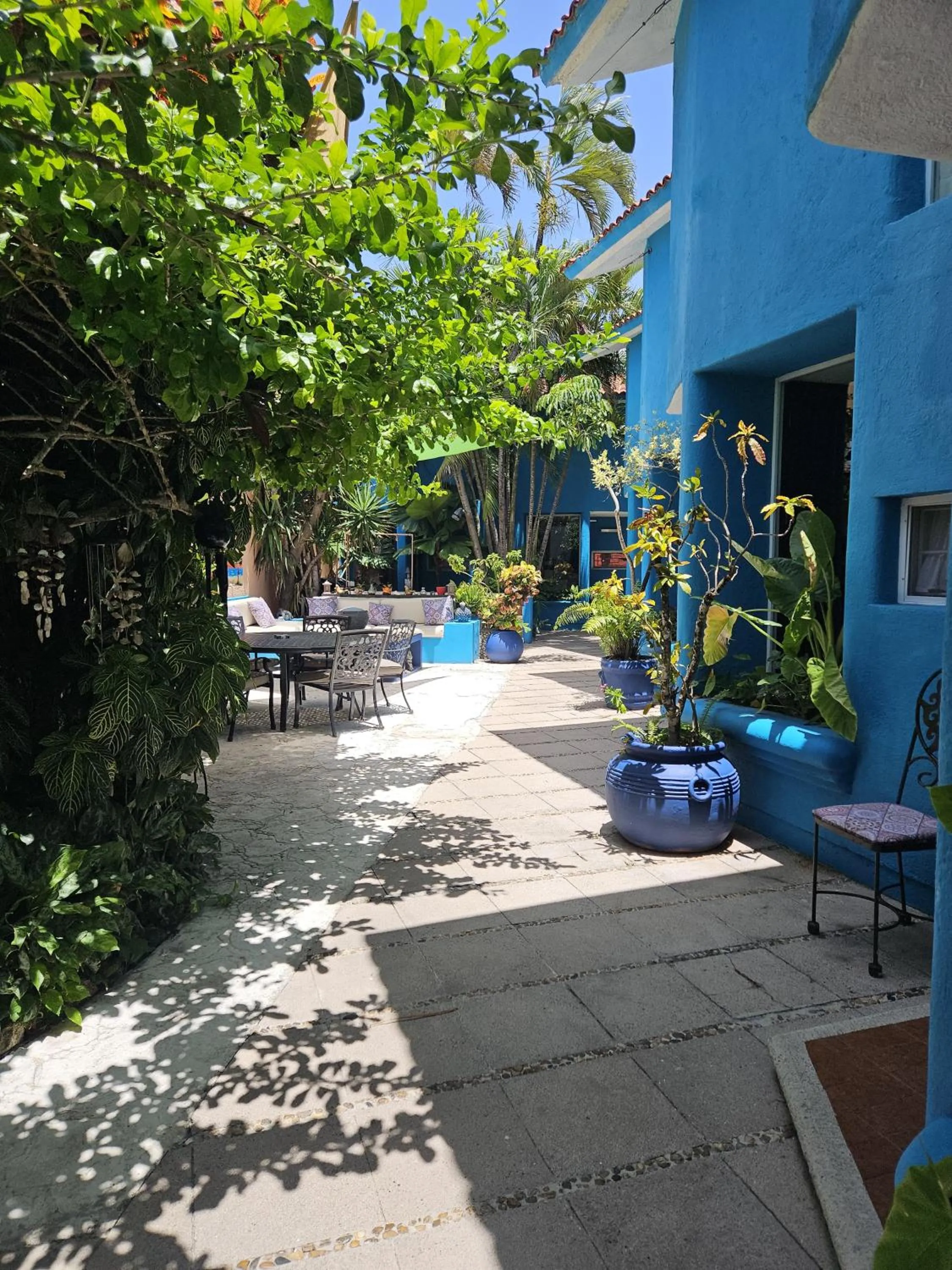 Patio in Hotel Villas Las Anclas