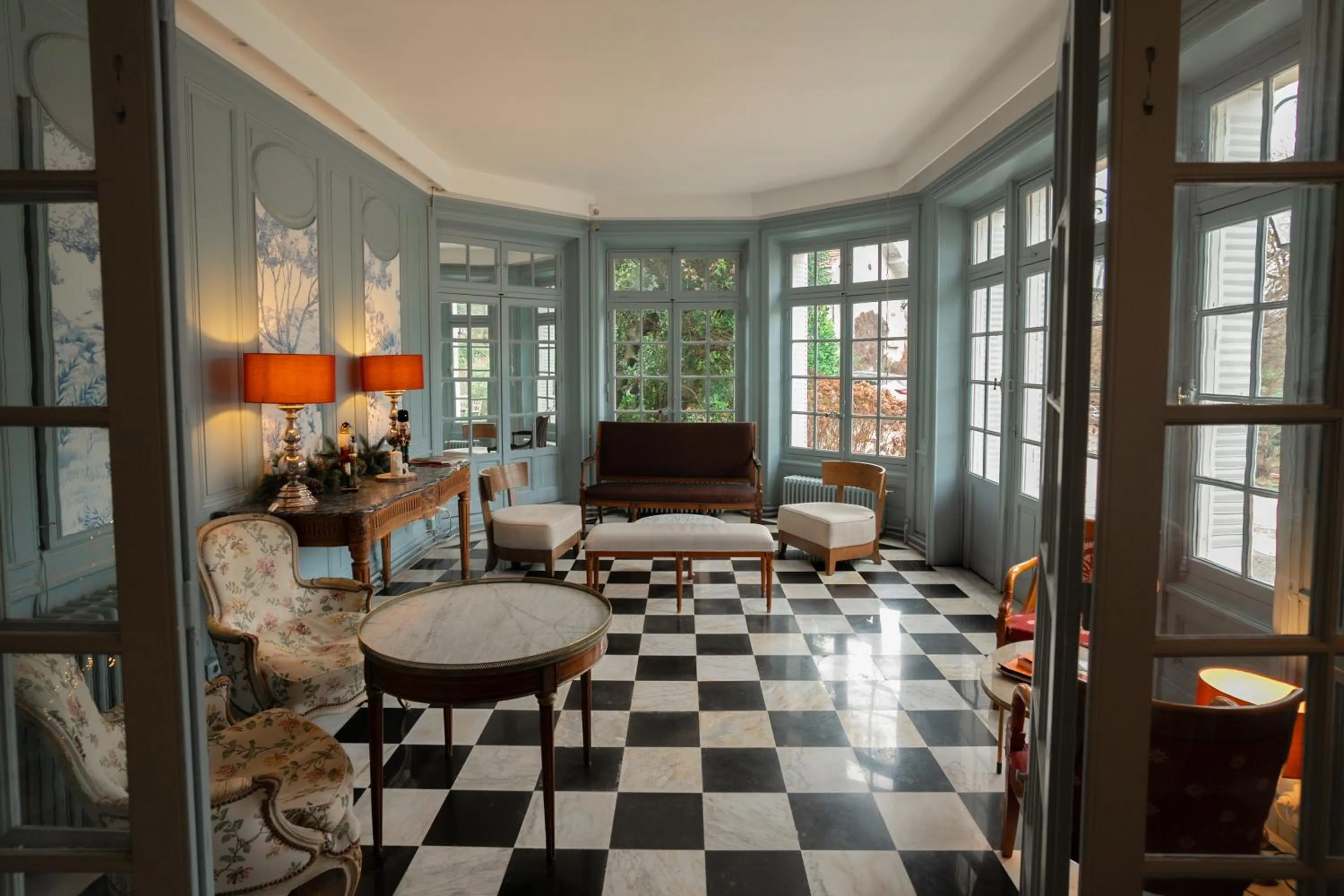 Living room in Château Hôtel, Restaurant & Spa De La Commanderie