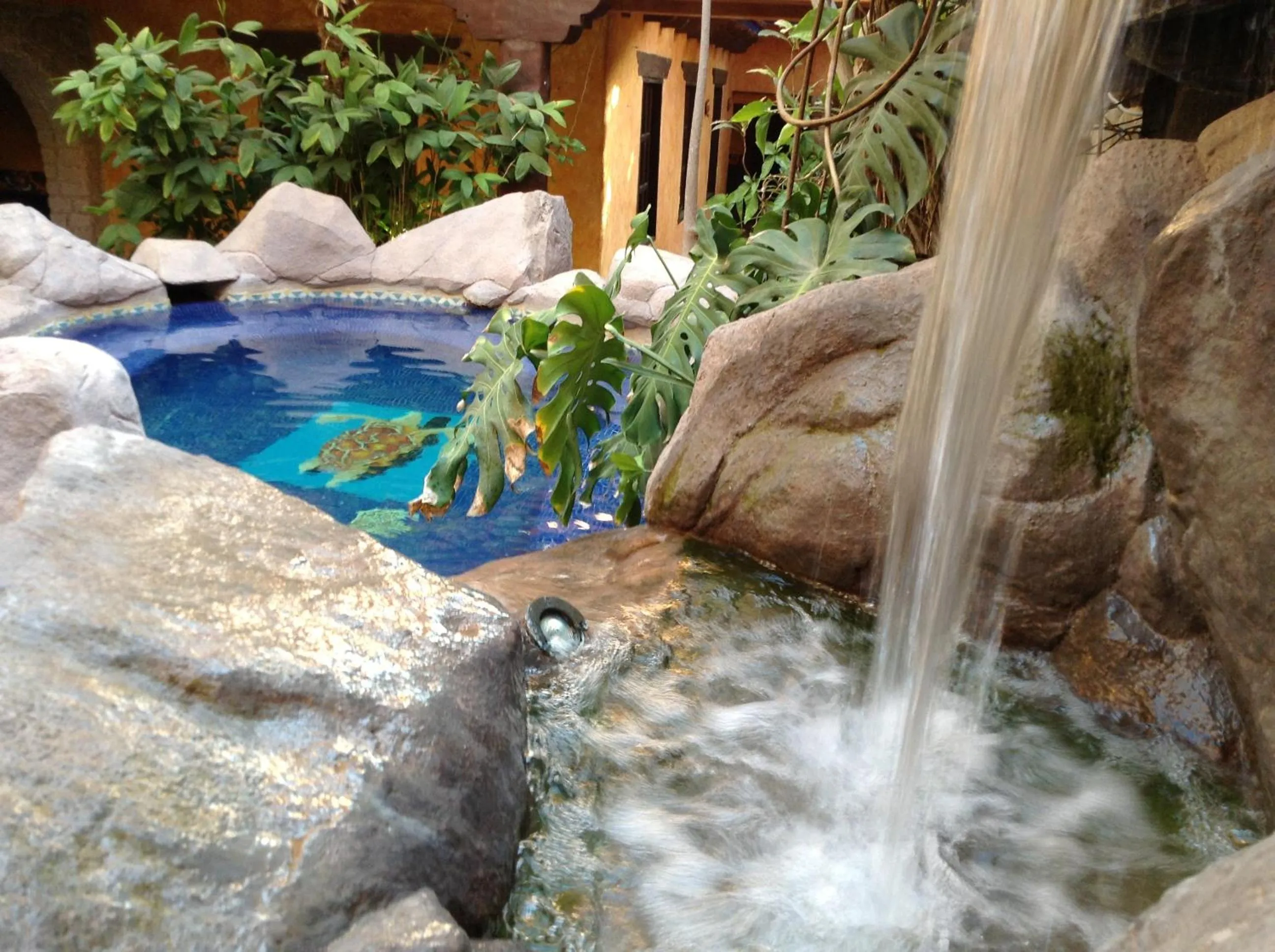 Swimming pool in Hotel el Fuerte