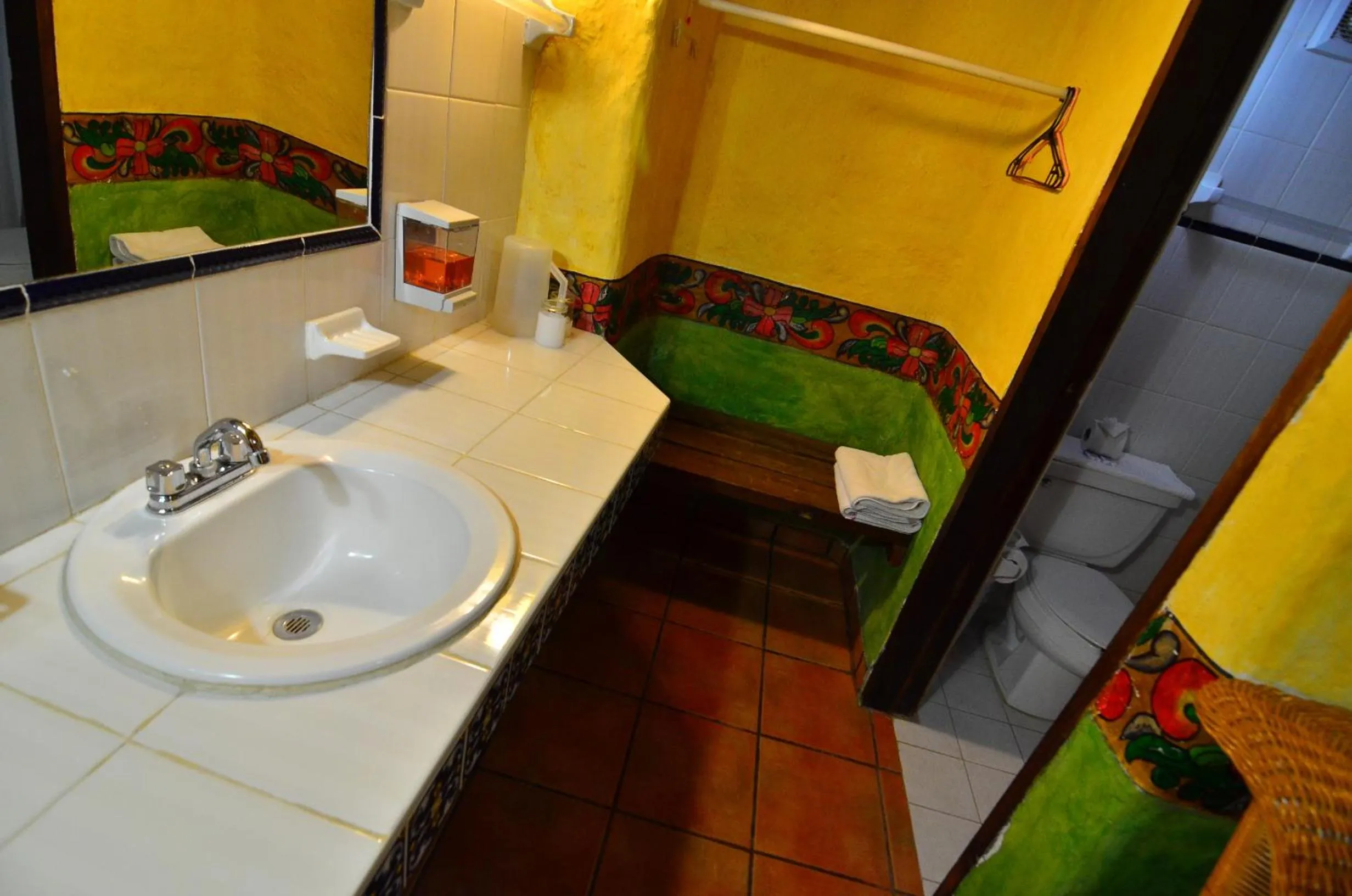 Bathroom in Hotel el Fuerte