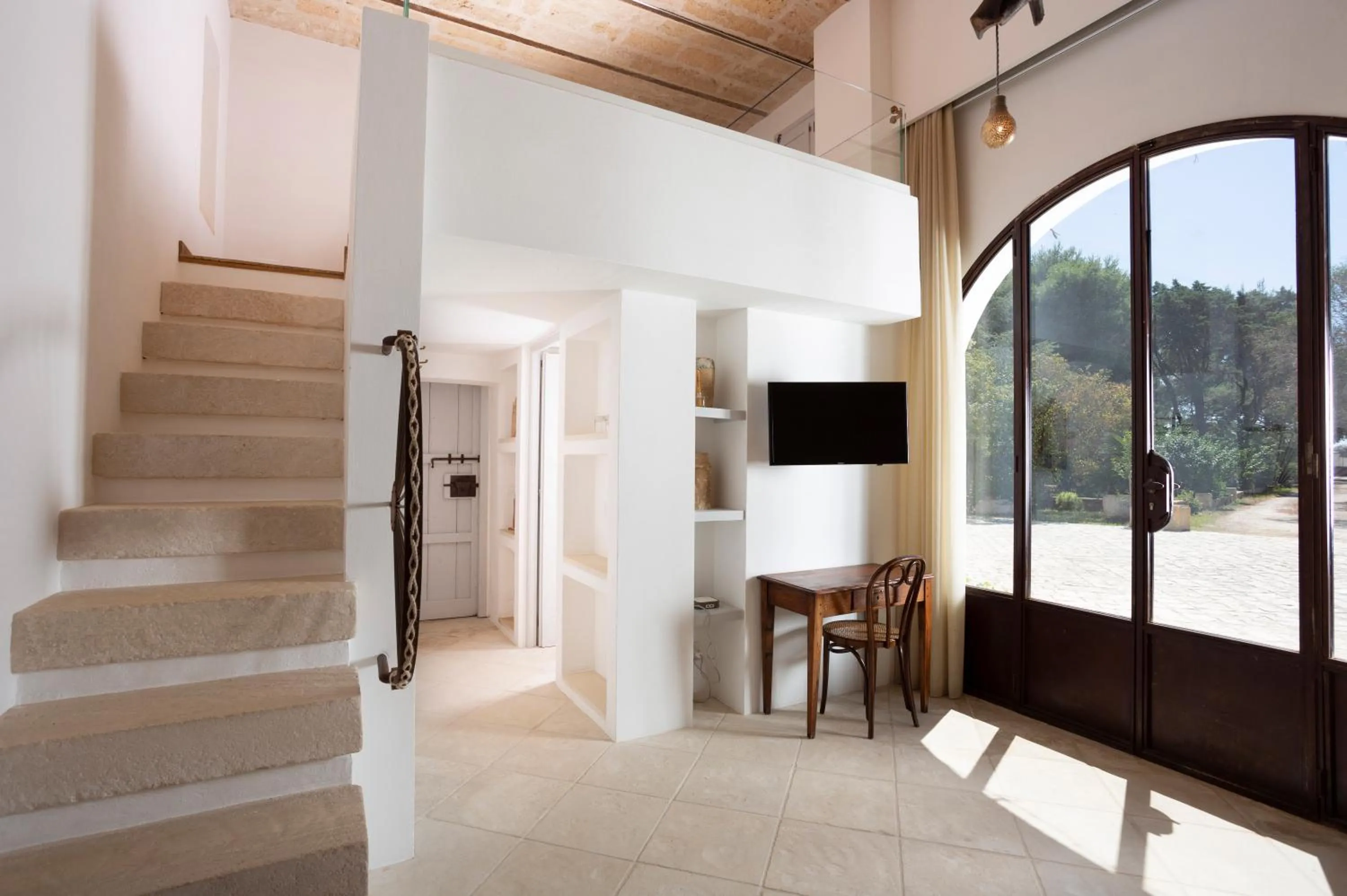 Living room in Masseria Borgo Mortella