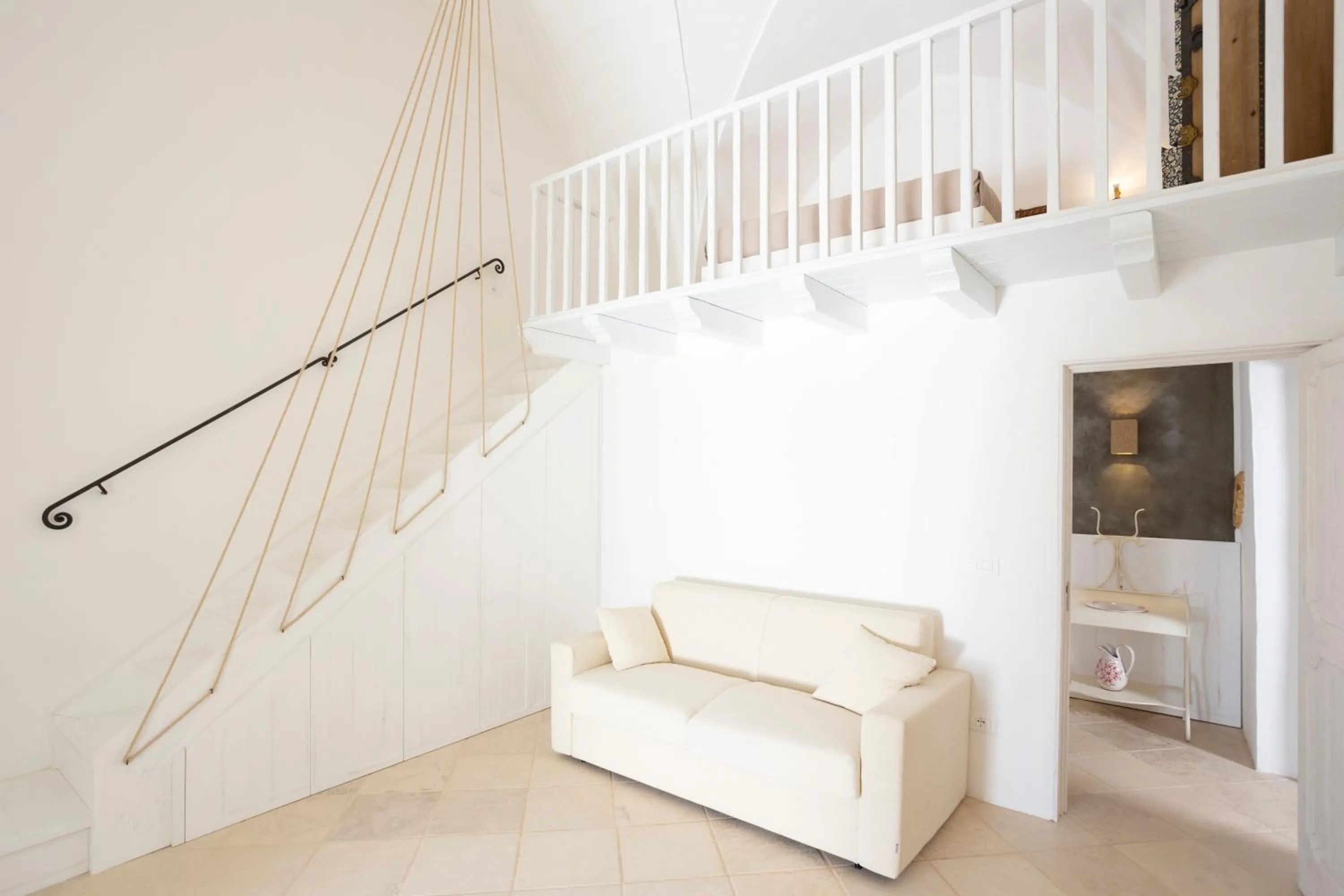 Living room in Masseria Borgo Mortella