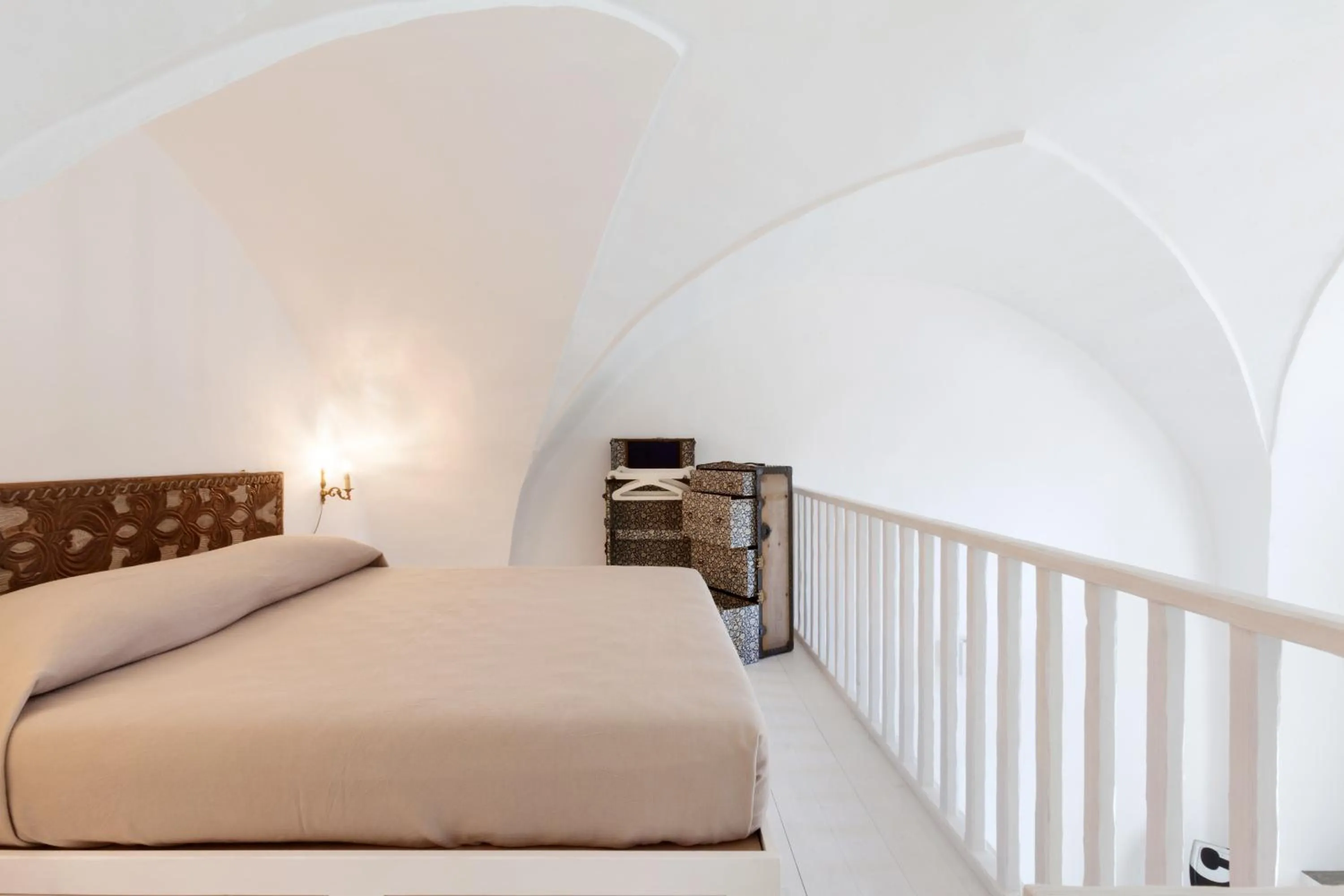 Bedroom, Bed in Masseria Borgo Mortella