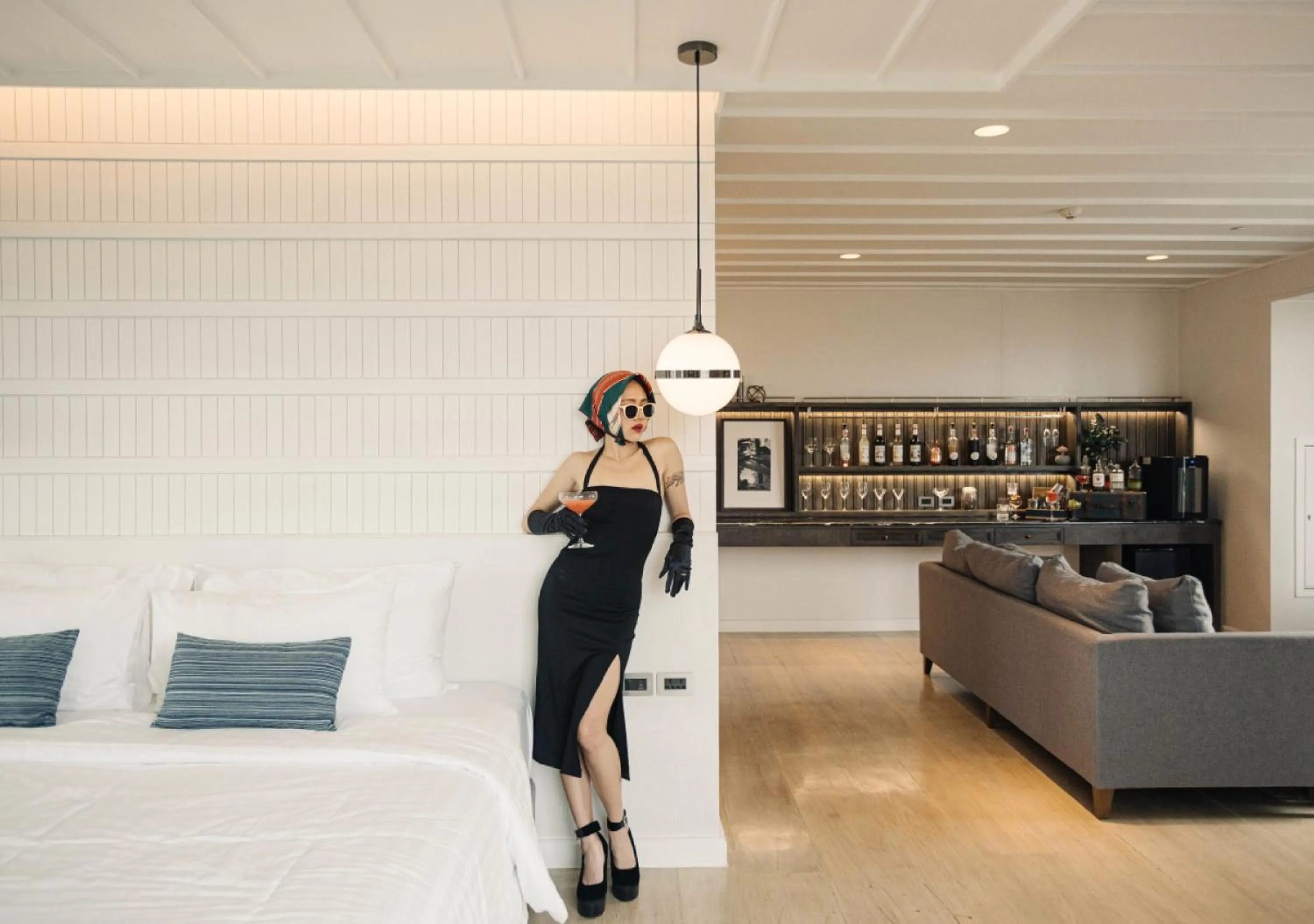 Living room in SYN Boutique Hotel