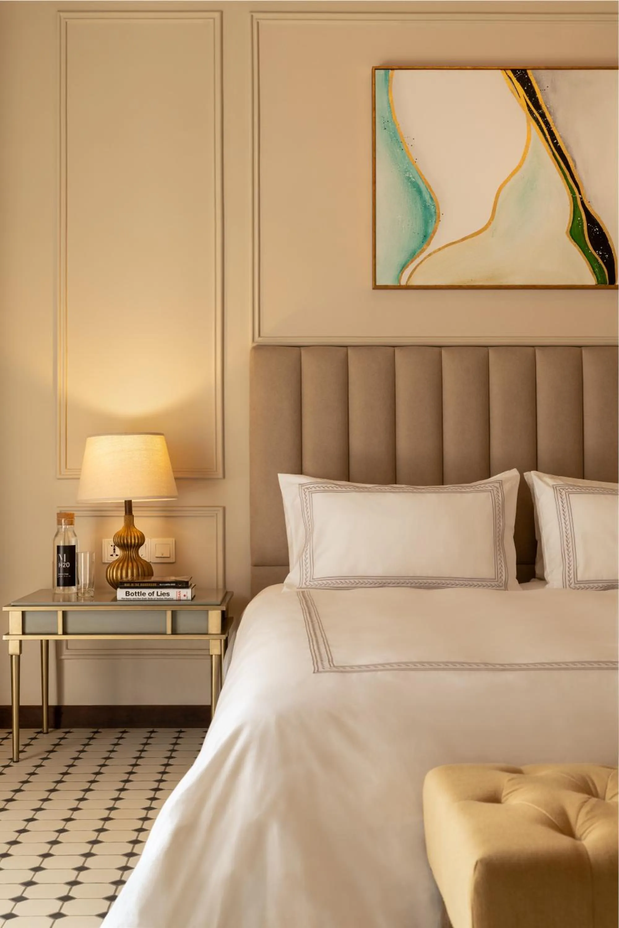 Bedroom, Bed in MansionHaus