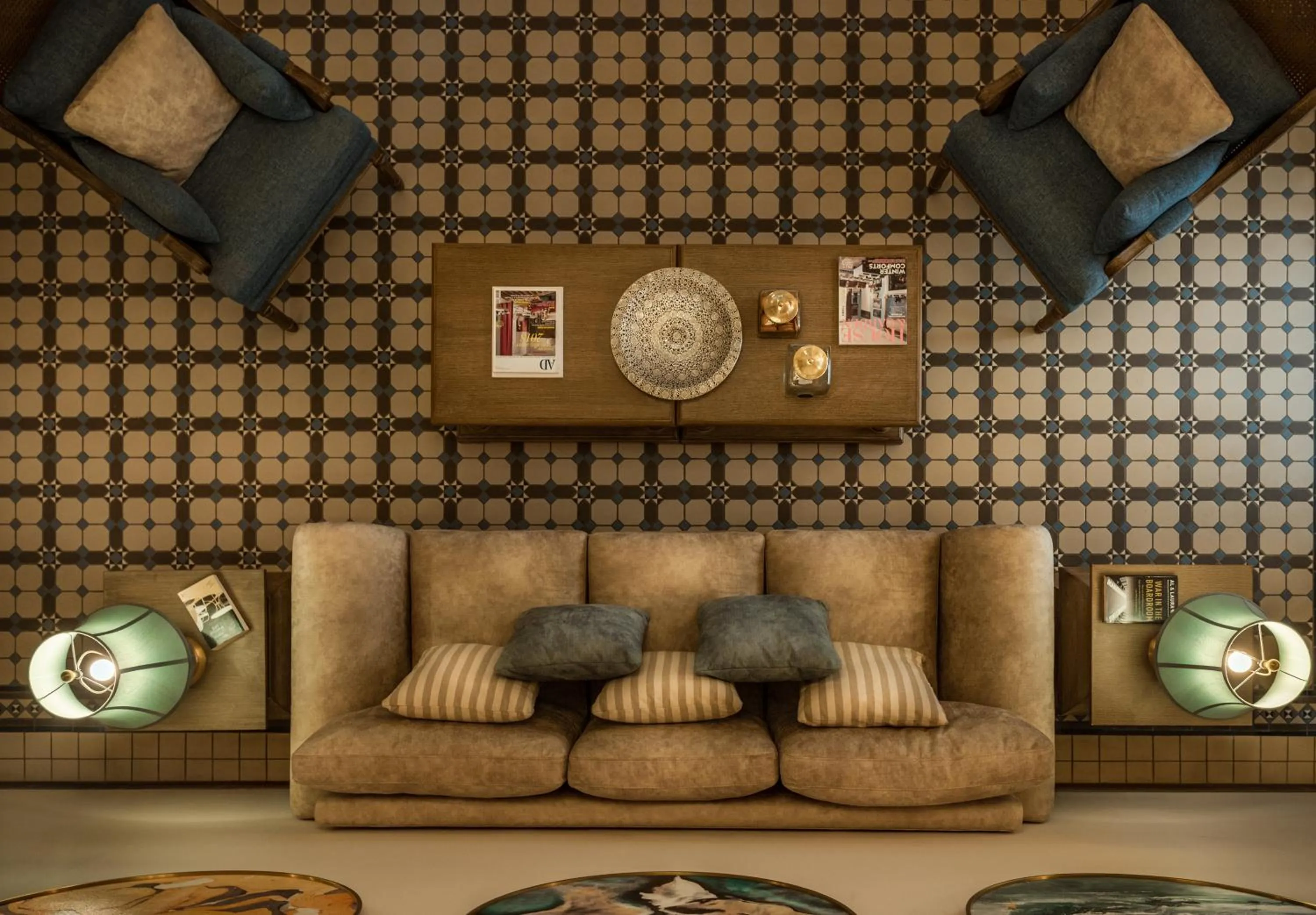 Seating area in MansionHaus