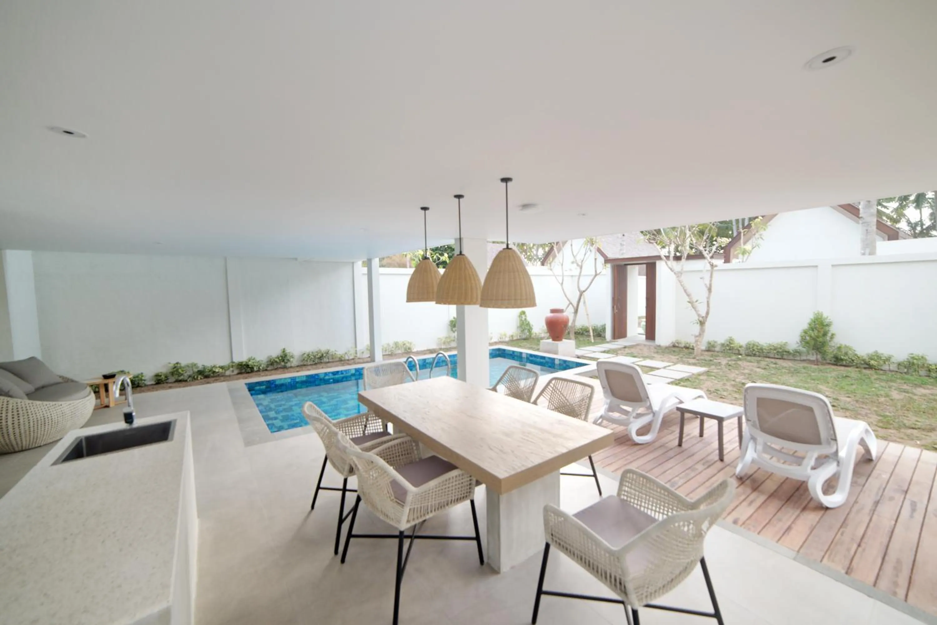 Swimming pool in The Kayana Beach Lombok