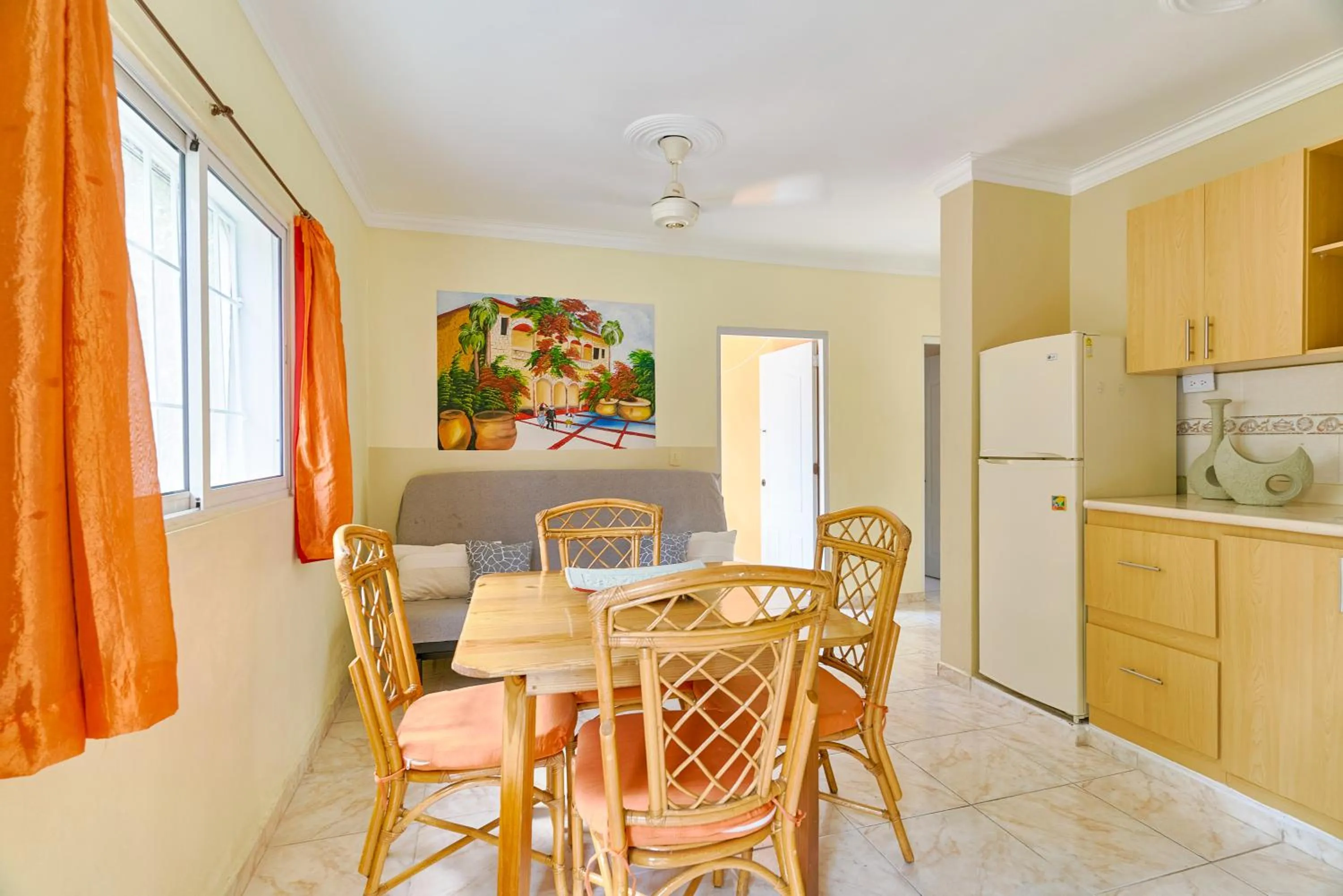 Living room in Parco del Caribe