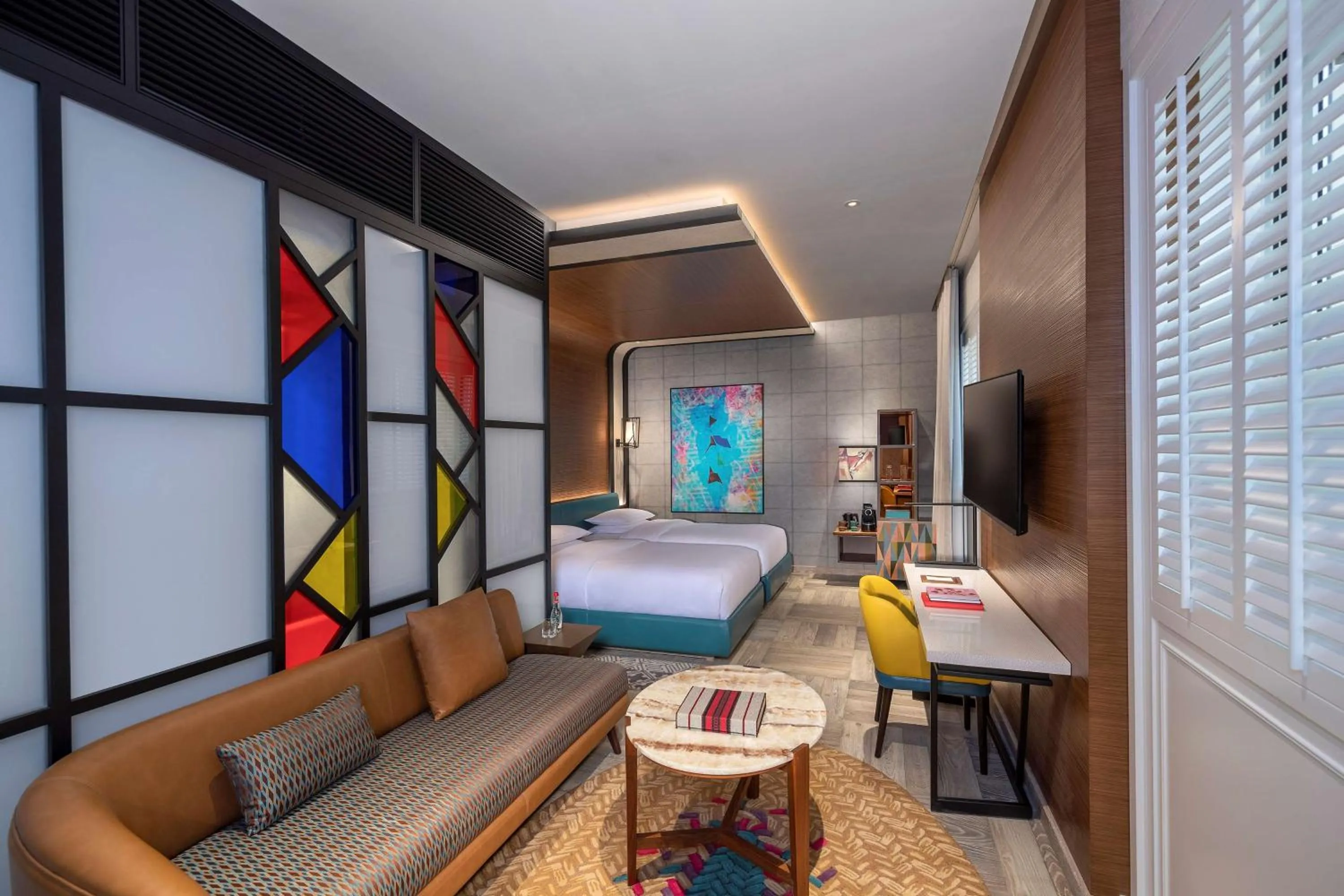 Photo of the whole room, Bed in Andaz Dubai The Palm, By Hyatt