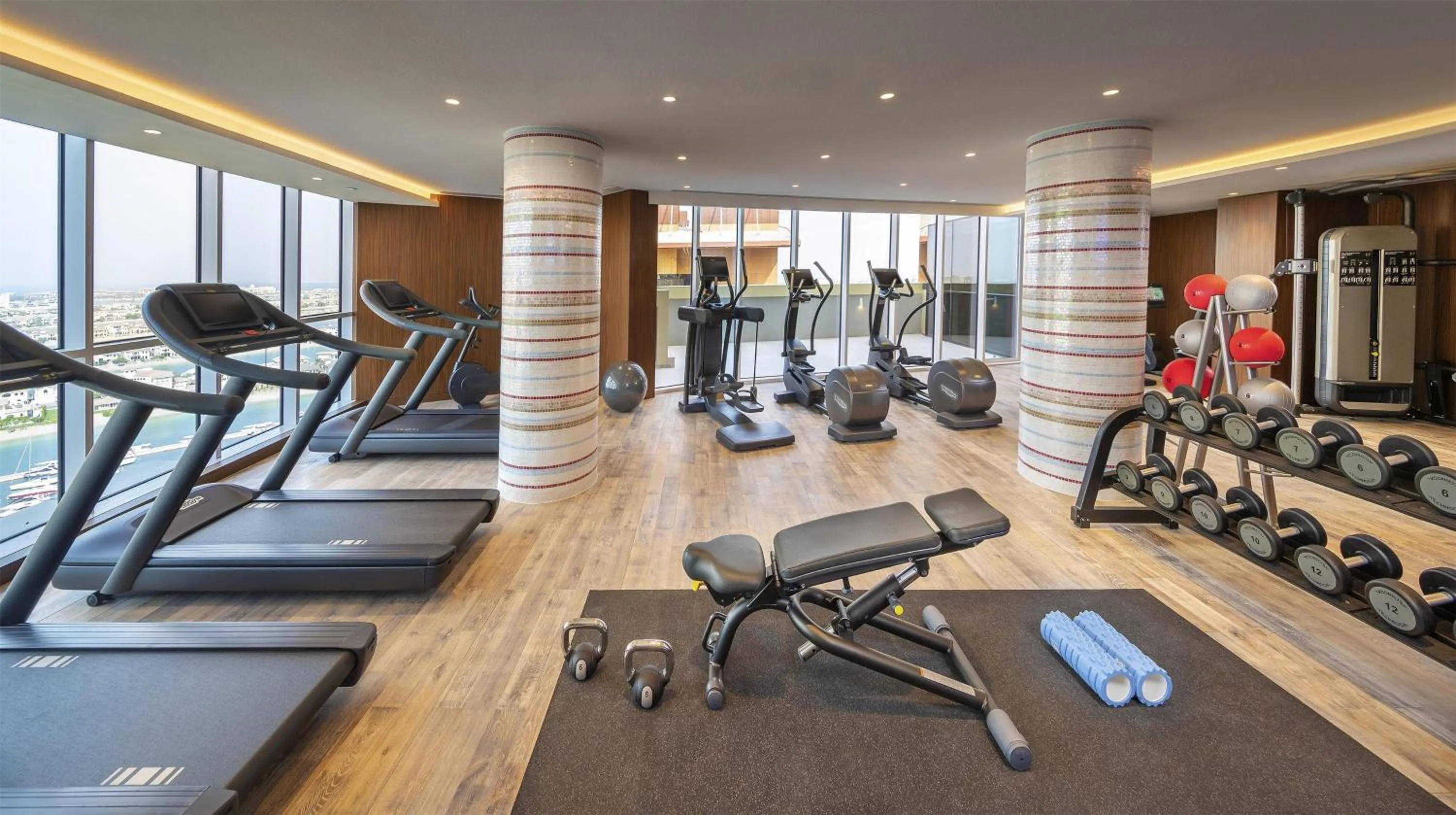 Fitness centre/facilities in Andaz Dubai The Palm, By Hyatt