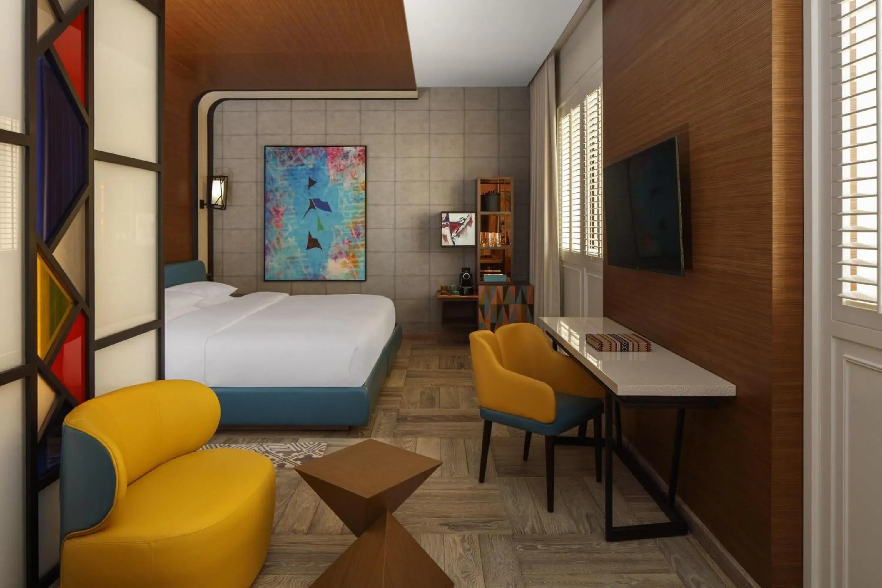 Deluxe King Room in Andaz Dubai The Palm, By Hyatt Deluxe King Room in Andaz Dubai The Palm, By Hyatt