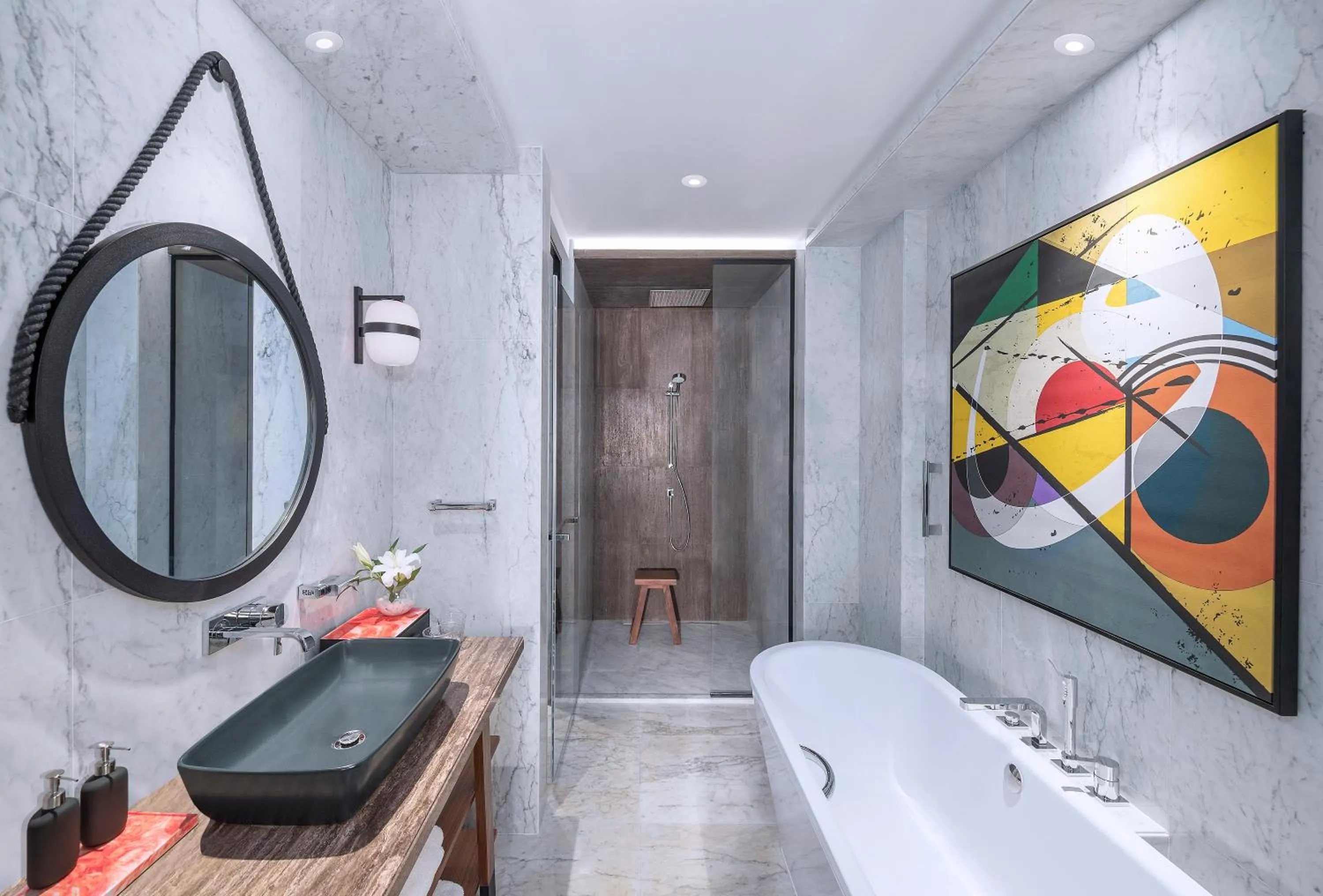 Bathroom in Andaz Dubai The Palm, By Hyatt