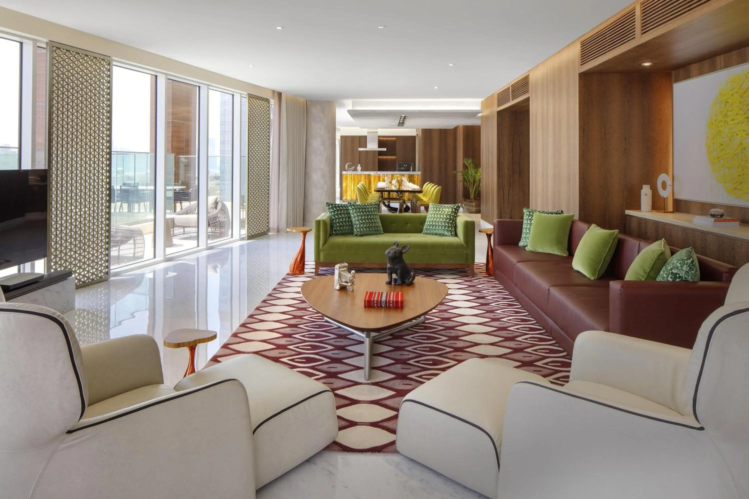 Photo of the whole room in Andaz Dubai The Palm, By Hyatt