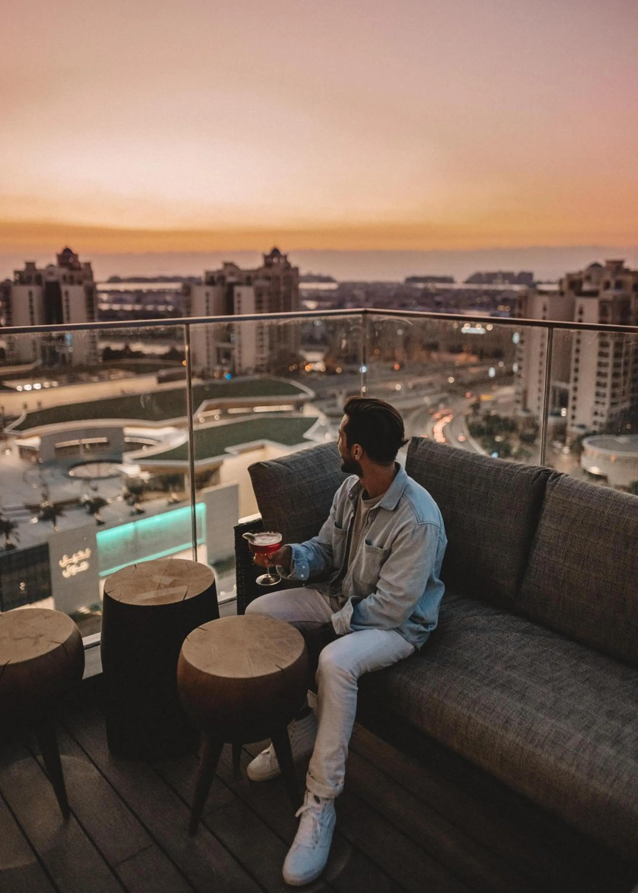 Patio in Andaz Dubai The Palm, By Hyatt