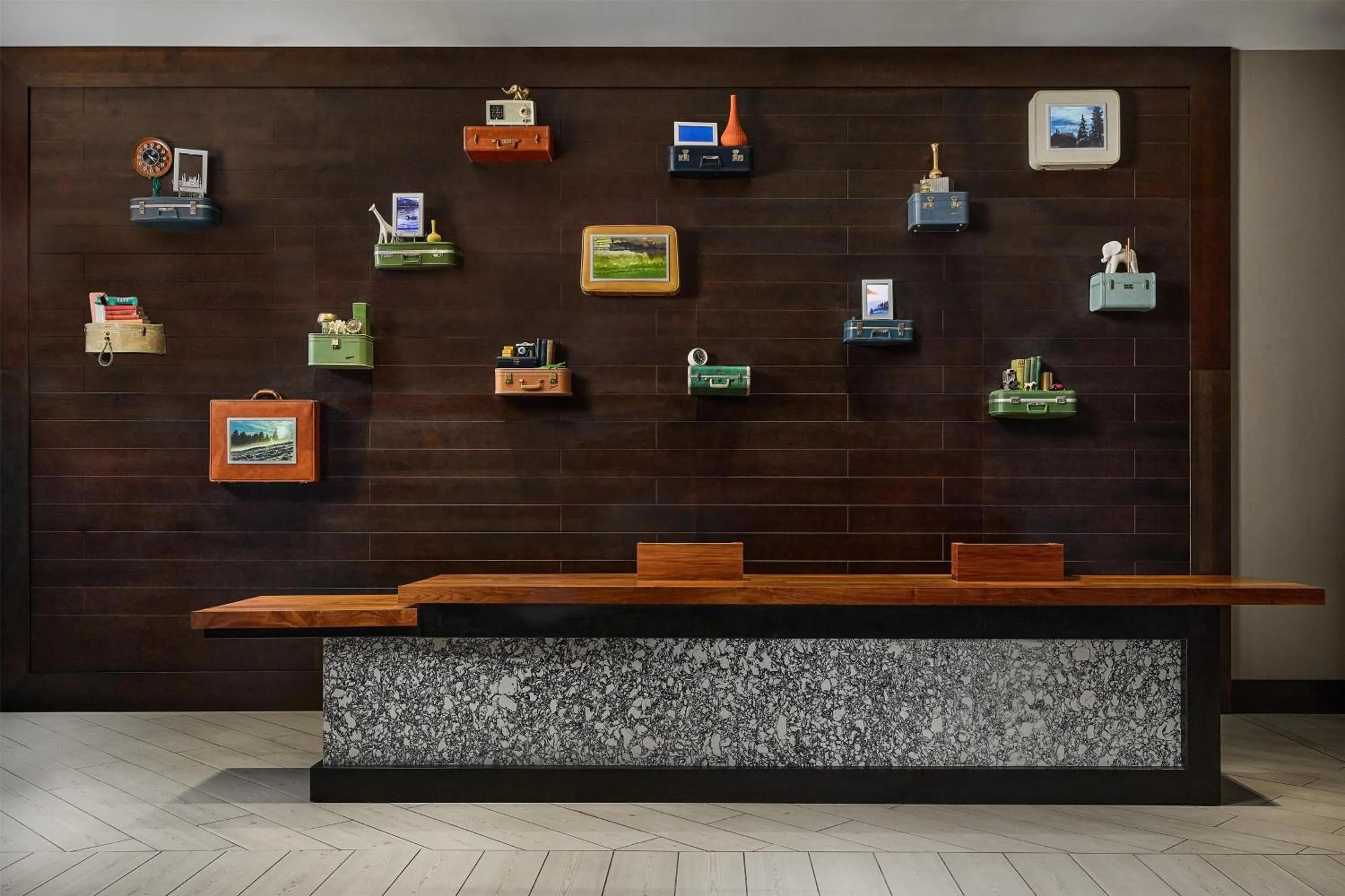 Lobby or reception in Hyatt Place Pena Station/Denver Airport