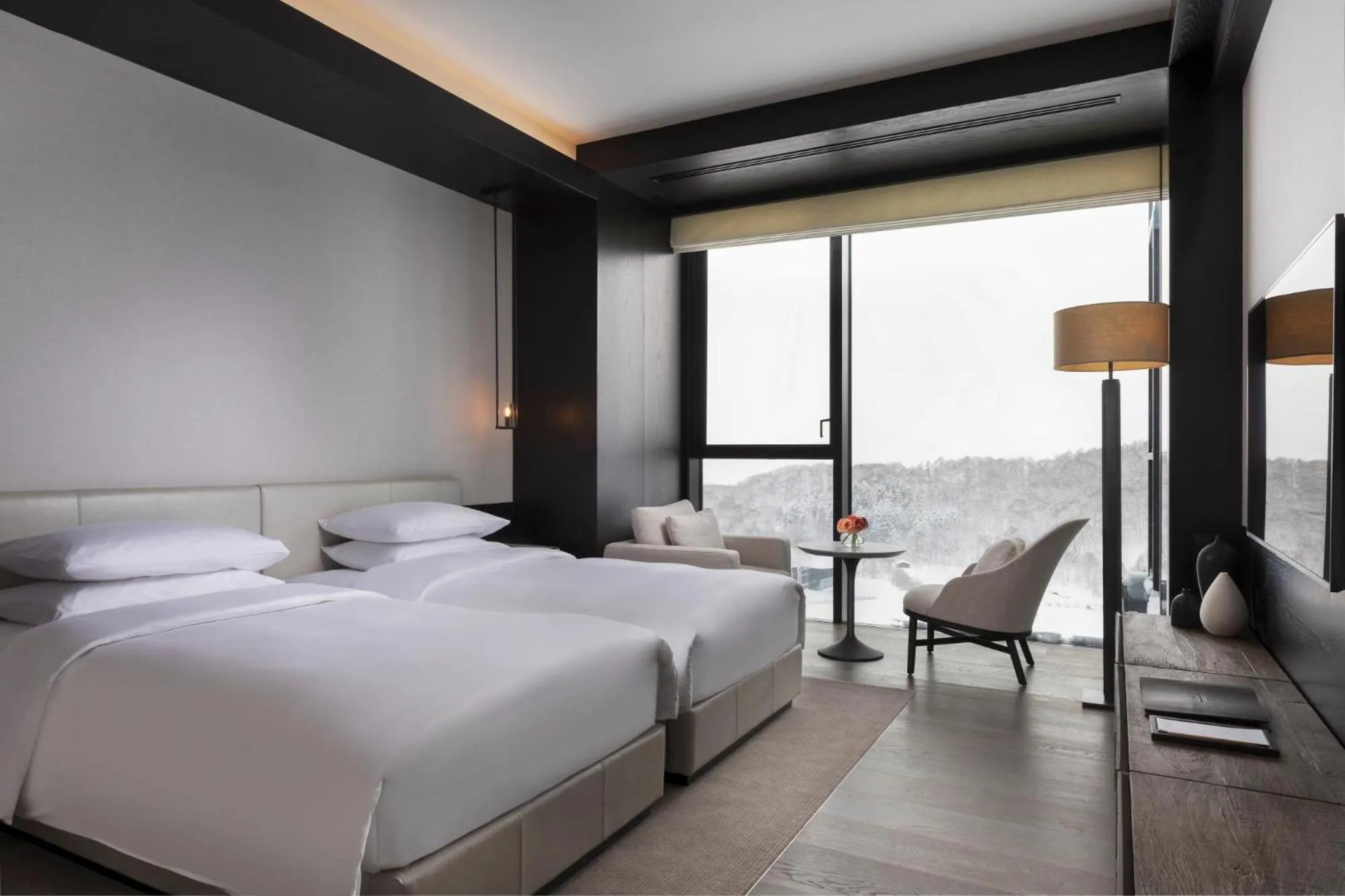 Bed in Park Hyatt Niseko Hanazono