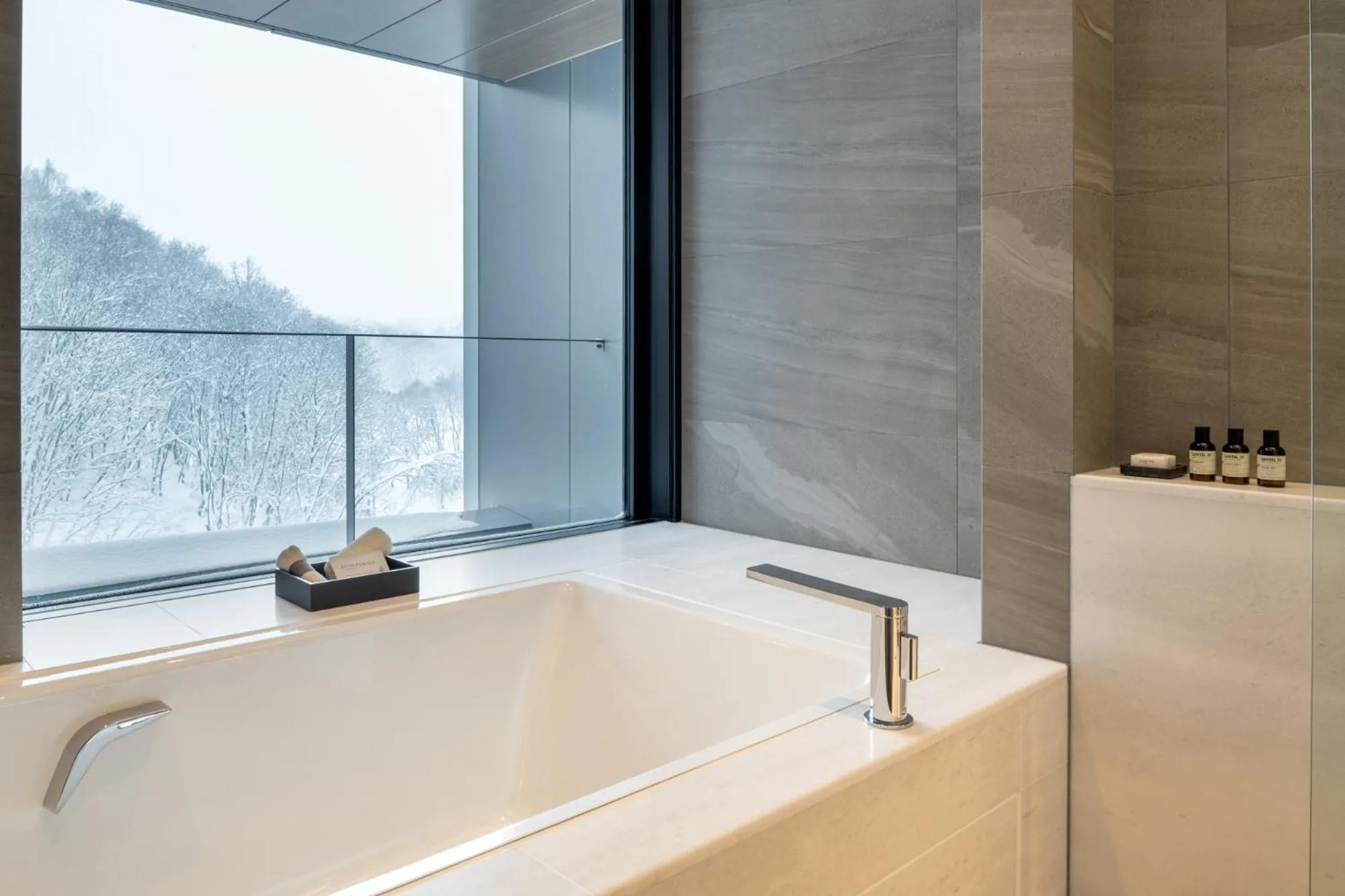 Bath in Park Hyatt Niseko Hanazono
