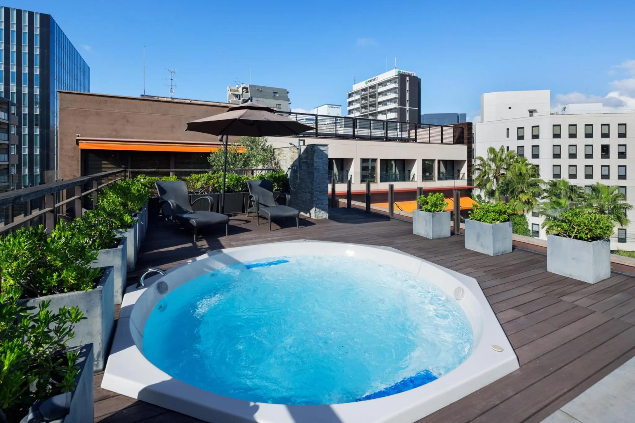 Swimming pool in With The Style Fukuoka