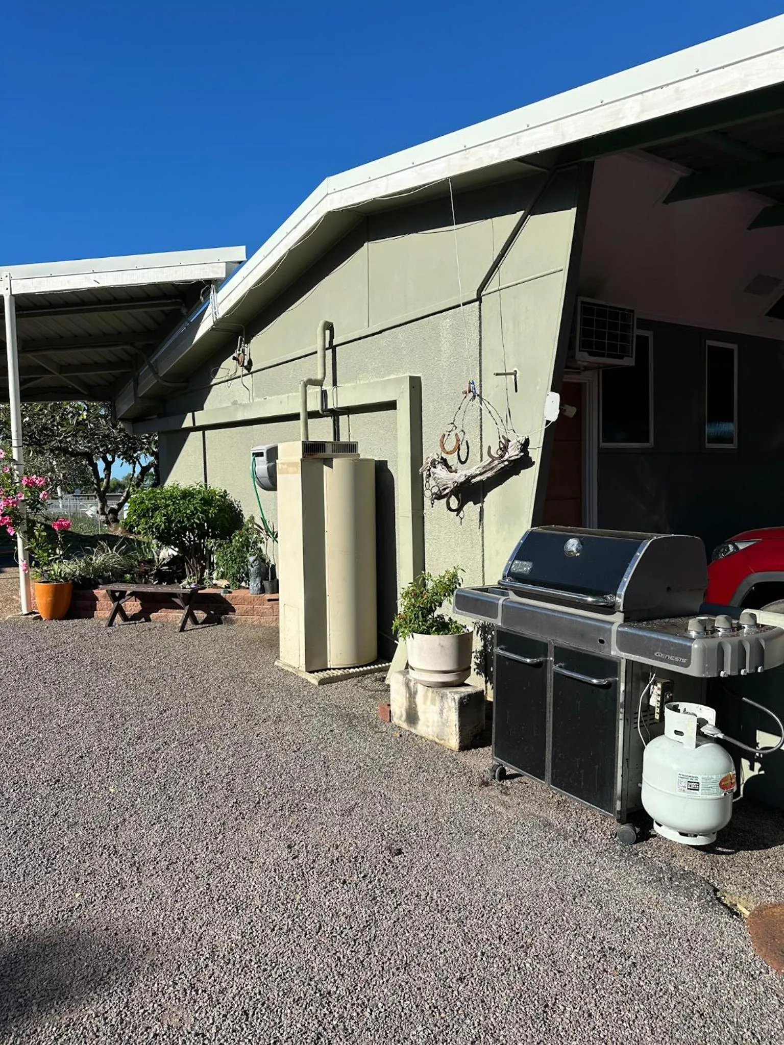 Property building in Ocean View Motel Bowen