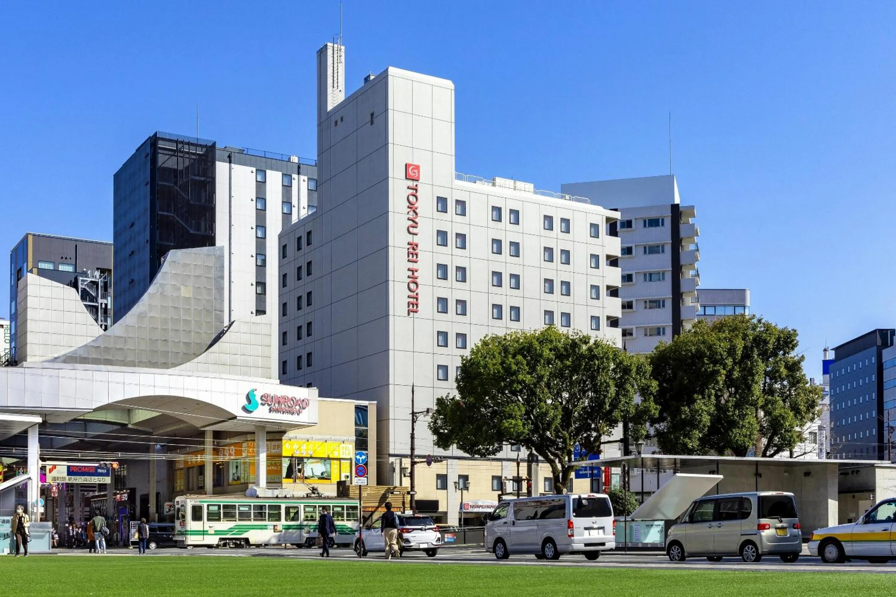 Property building in Kumamoto Tokyu REI Hotel