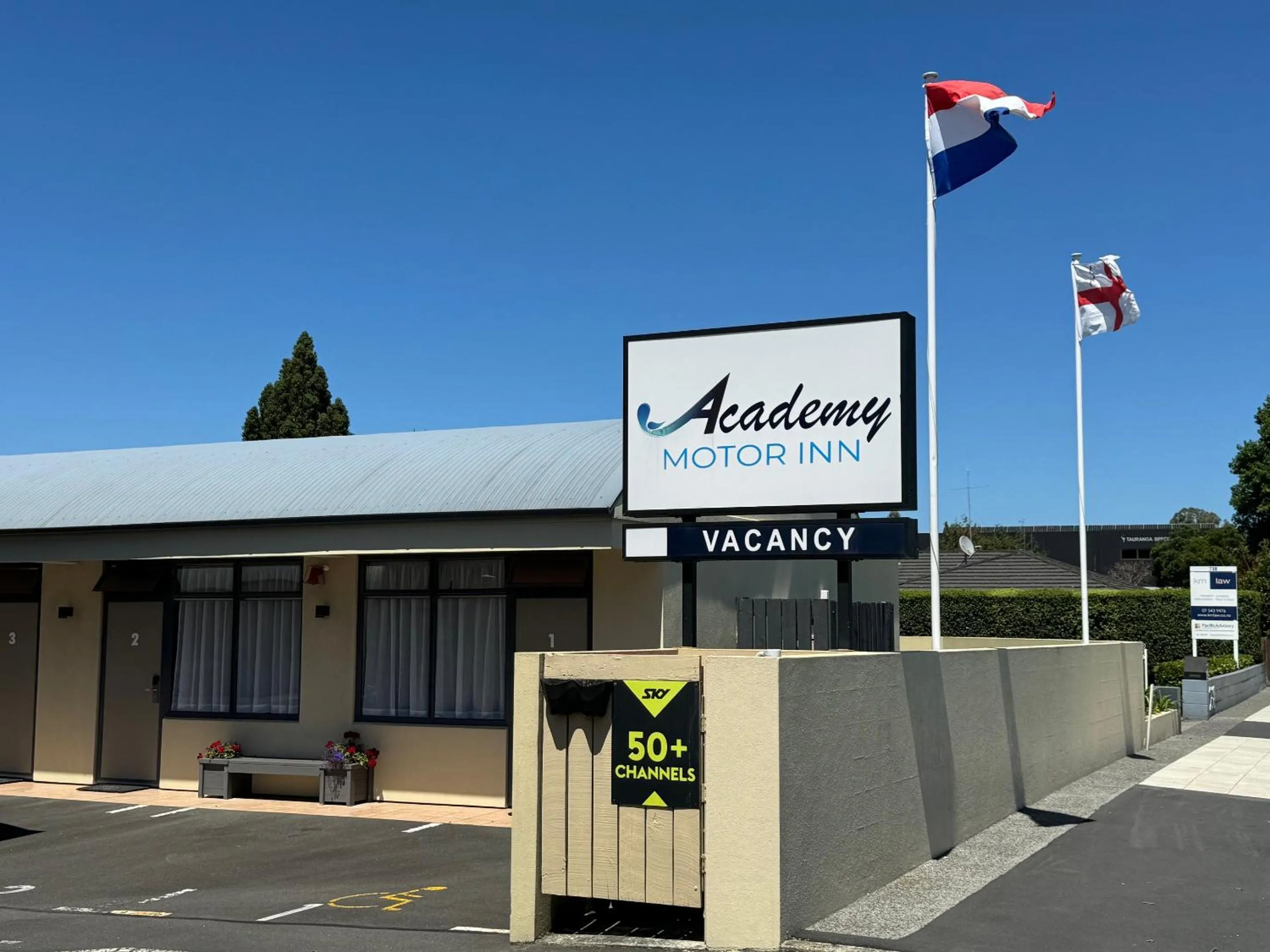 Property building in Academy Motor Inn