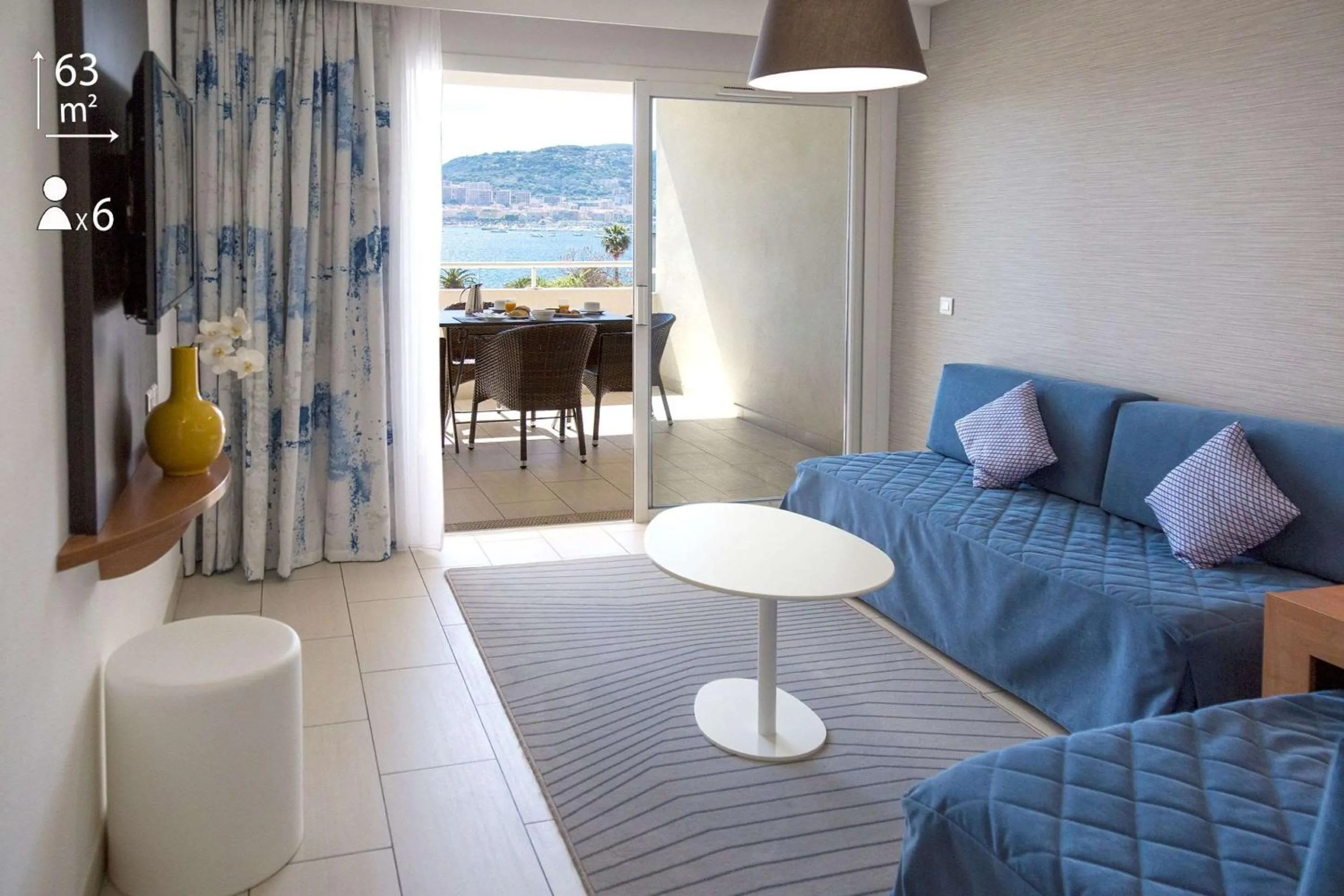 Photo of the whole room in Best Western Plus Ajaccio Amirauté