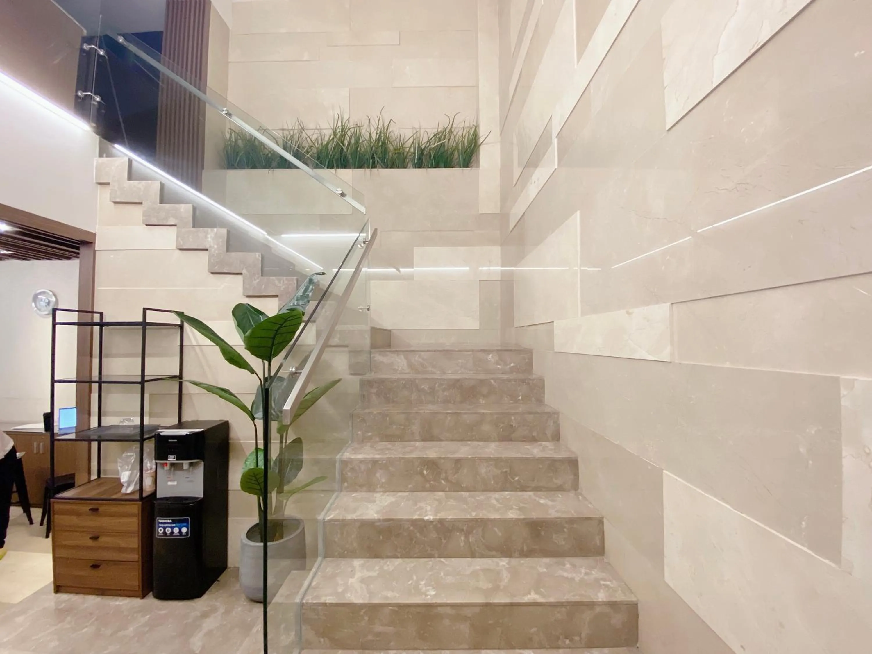 Lobby or reception in The Luxe Hotel