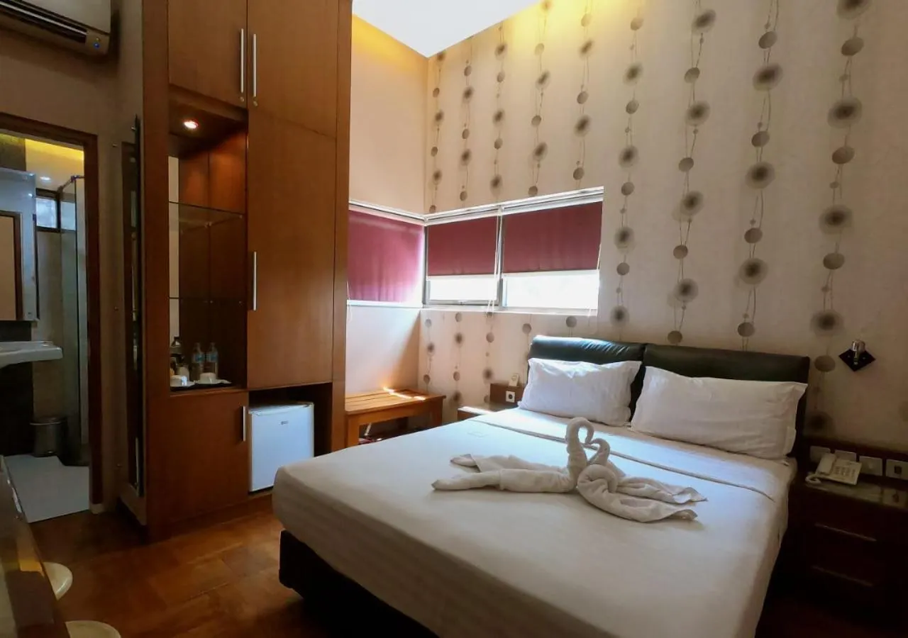 Bedroom, Bed in Omah Qu Guesthouse Malioboro