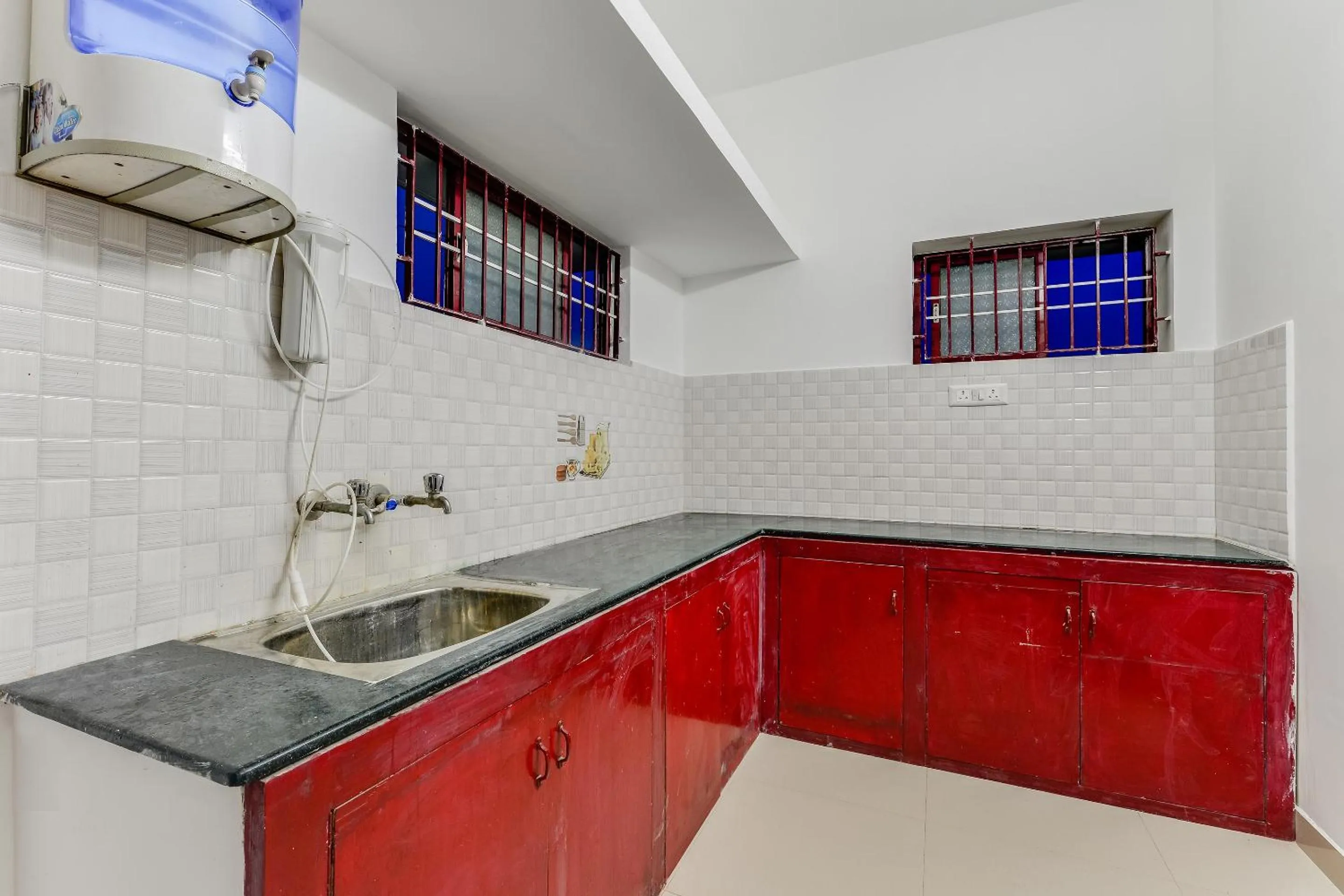 Kitchen or kitchenette in Hotel O JJ Residency