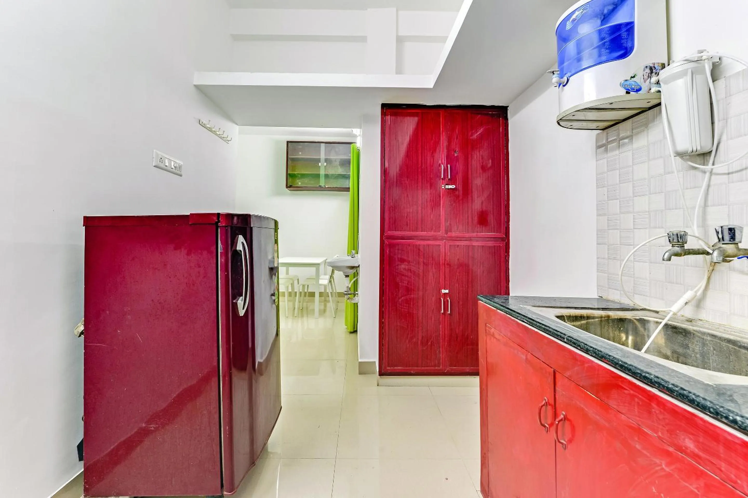 Kitchen or kitchenette in Hotel O JJ Residency