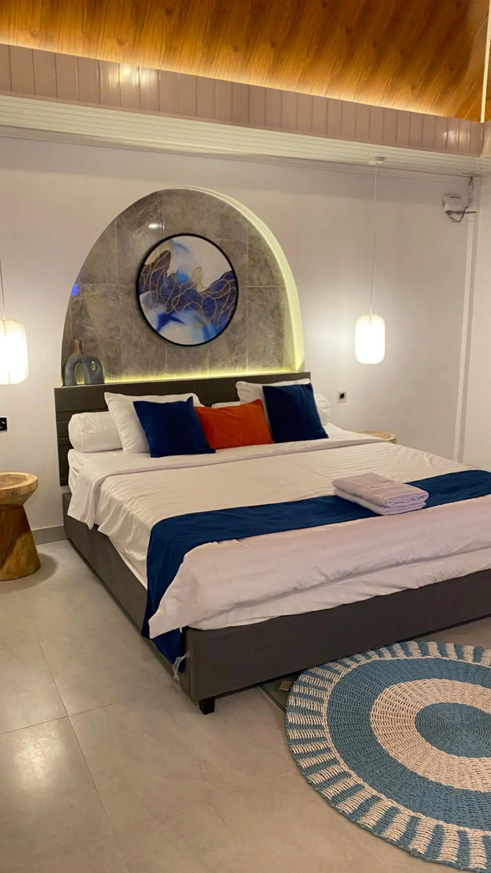 Bed in Villa Padi Pakem