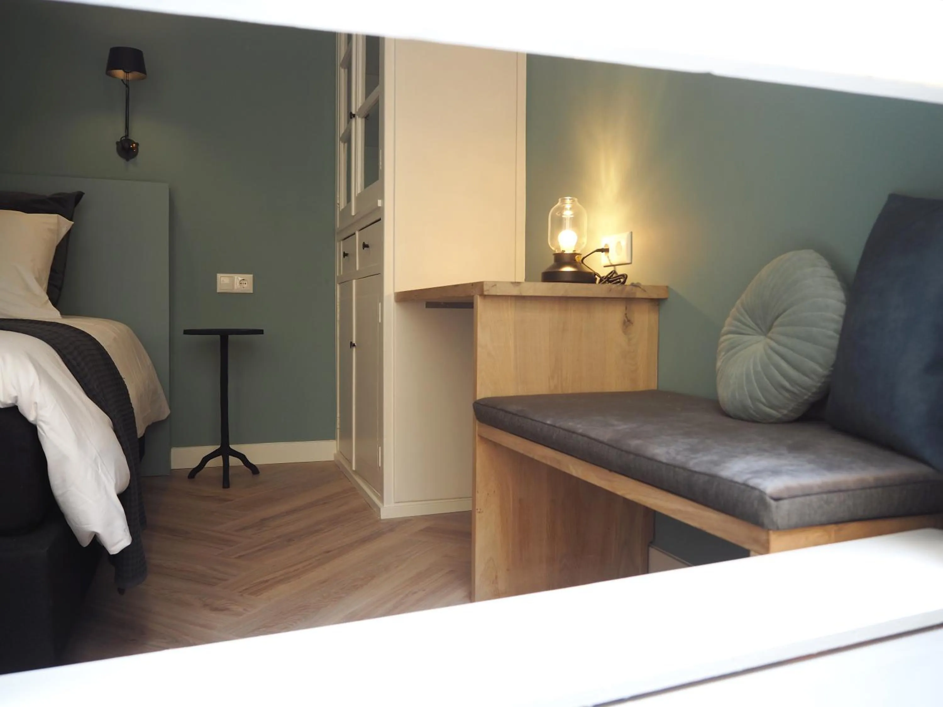 Seating area, Bed in Lino City Hotel