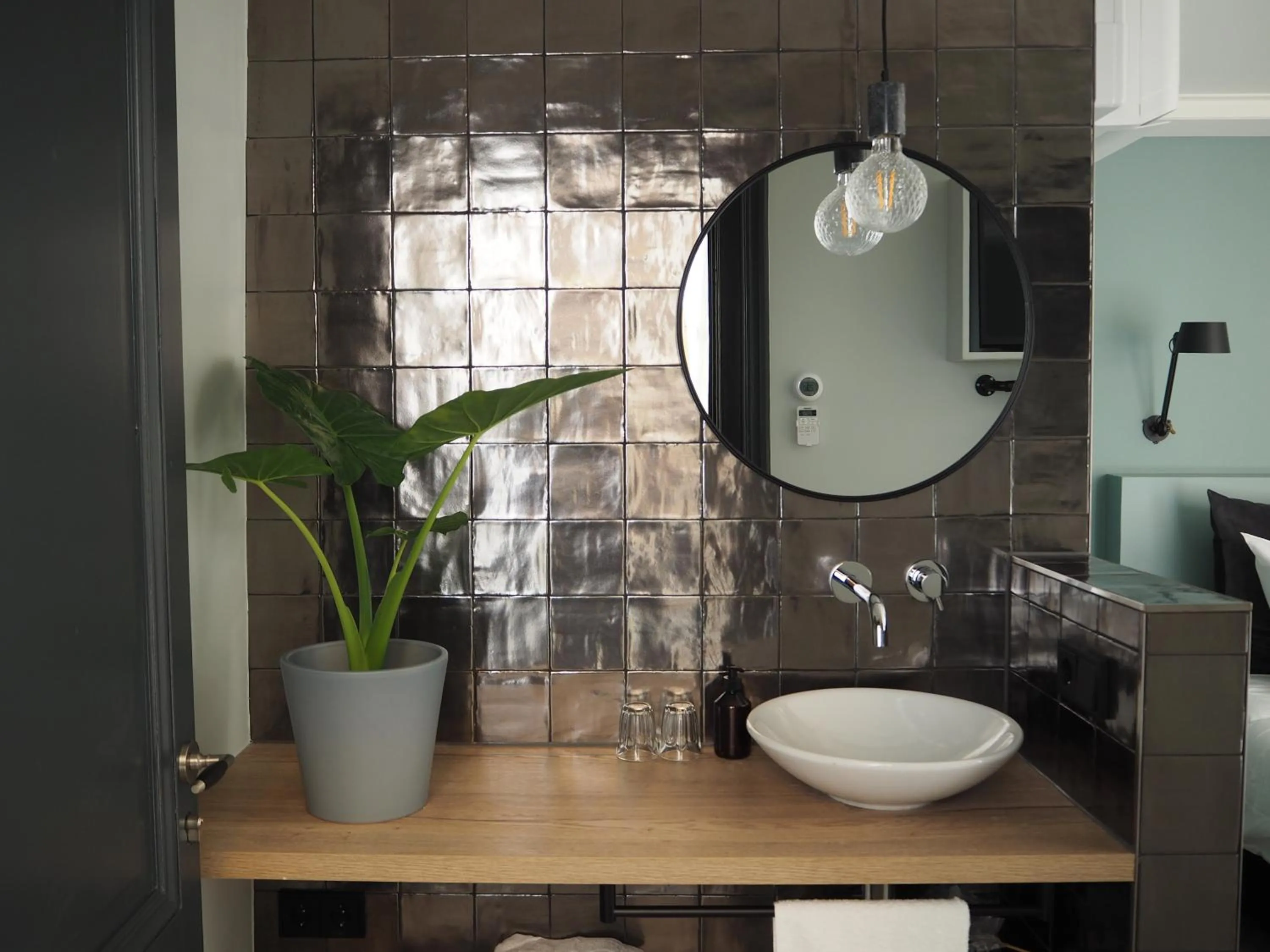 Bathroom in Lino City Hotel