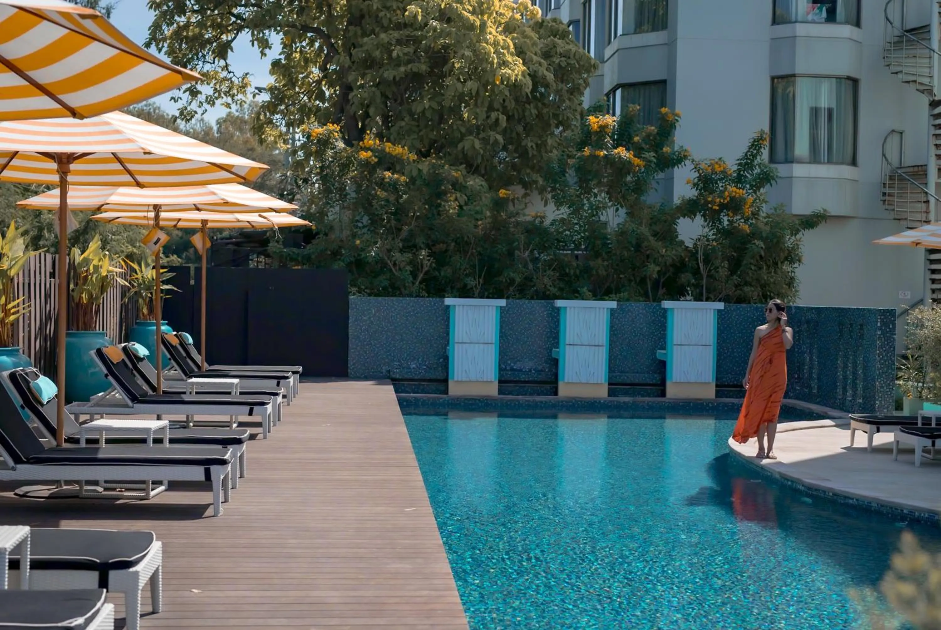 Swimming pool in Wave Hotel Pattaya