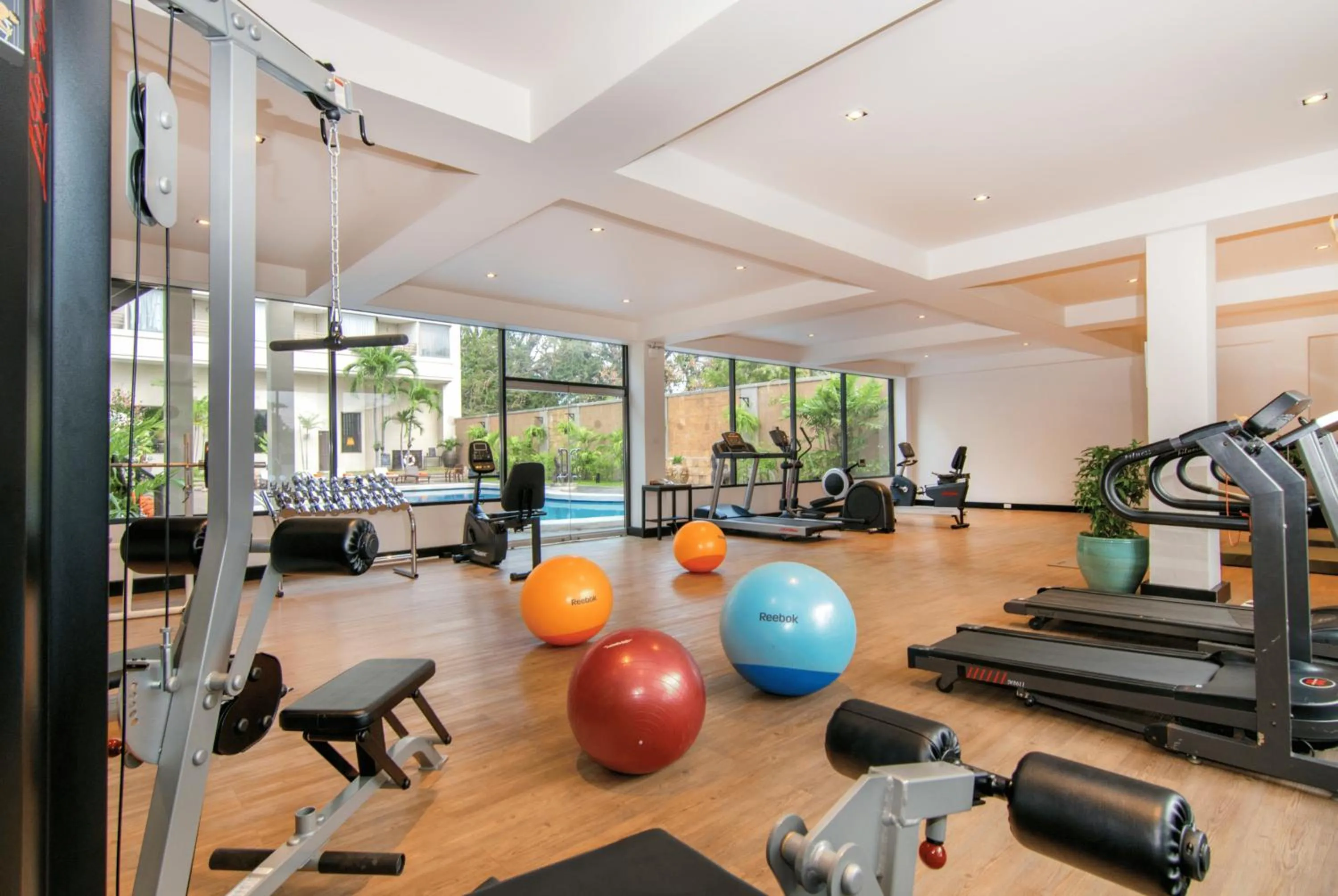 Fitness centre/facilities in Wave Hotel Pattaya
