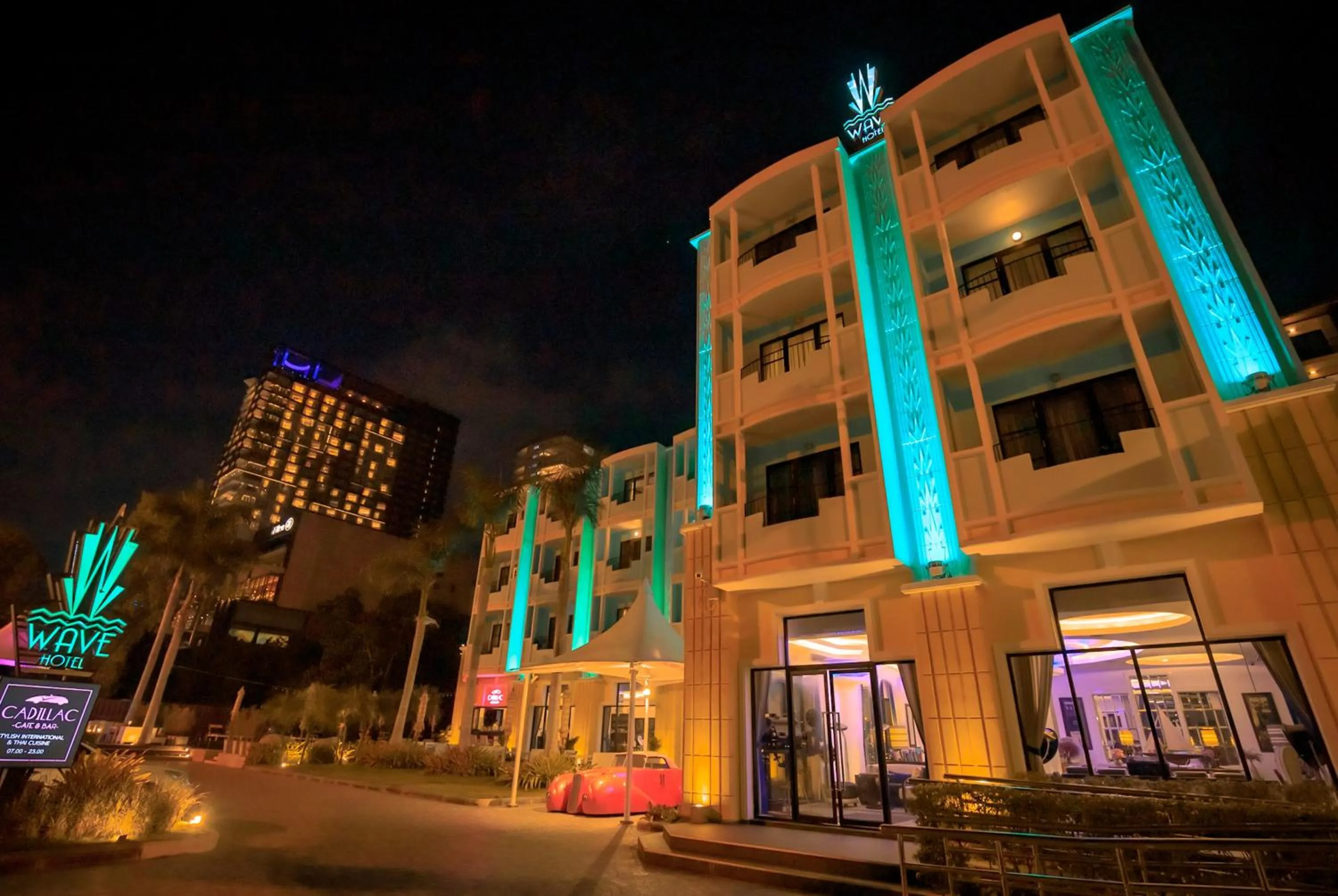 Property building in Wave Hotel Pattaya