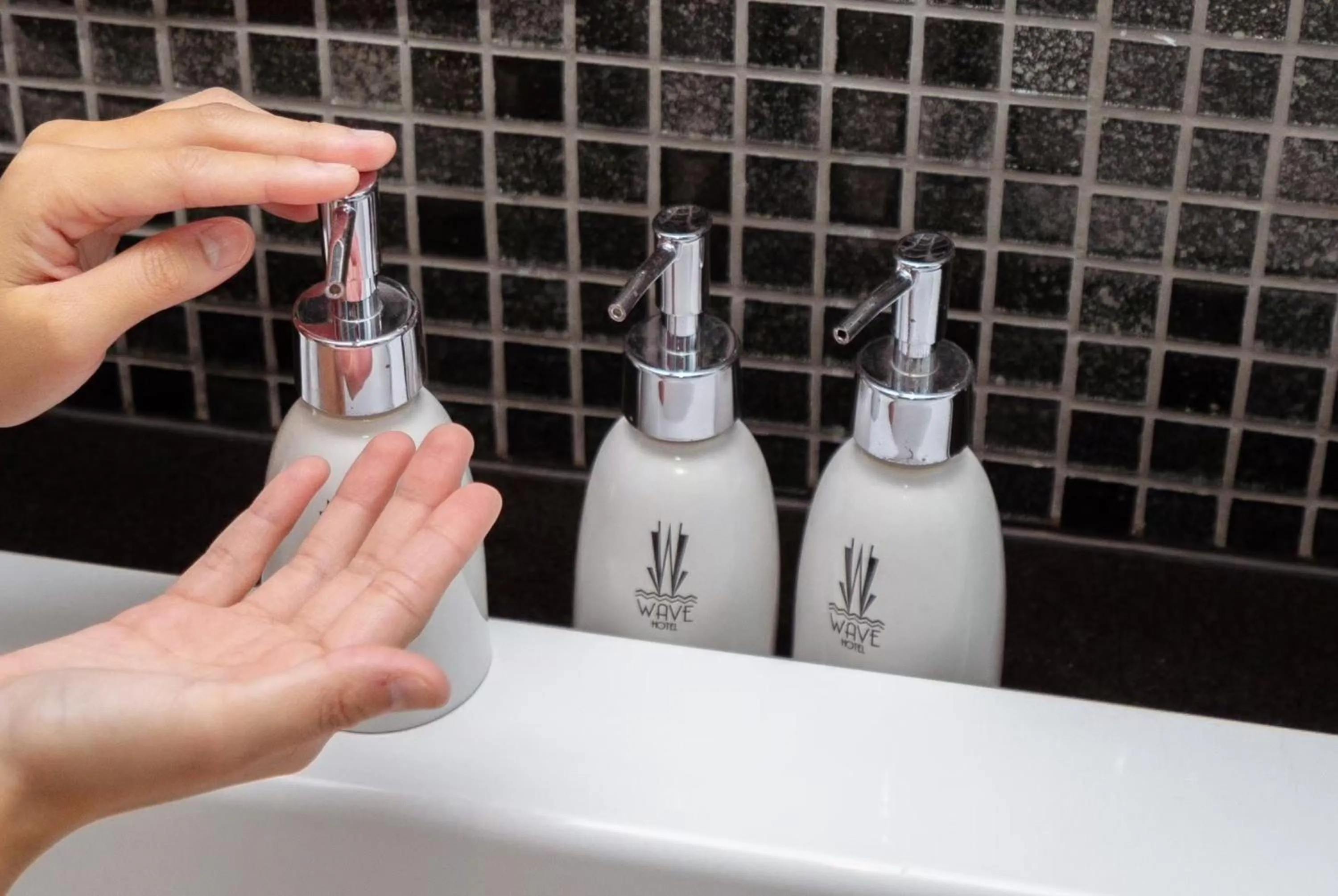 Bathroom in Wave Hotel Pattaya