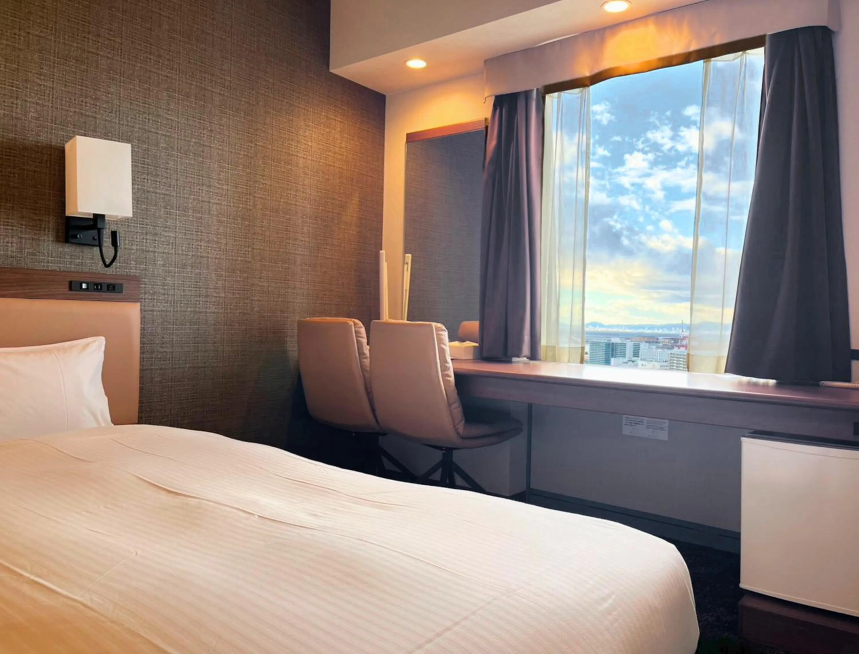 Bed in HOTEL FUKURACIA OSAKA-BAY