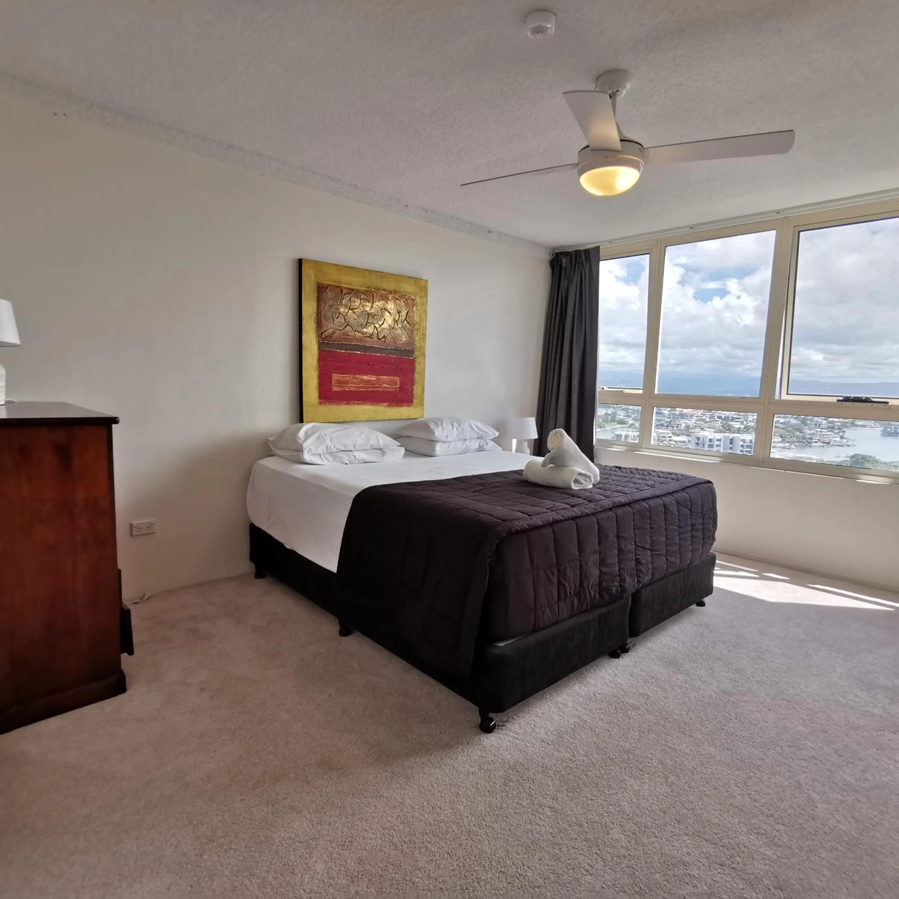 Bed in Condor Apartments by Gold Coast Premium