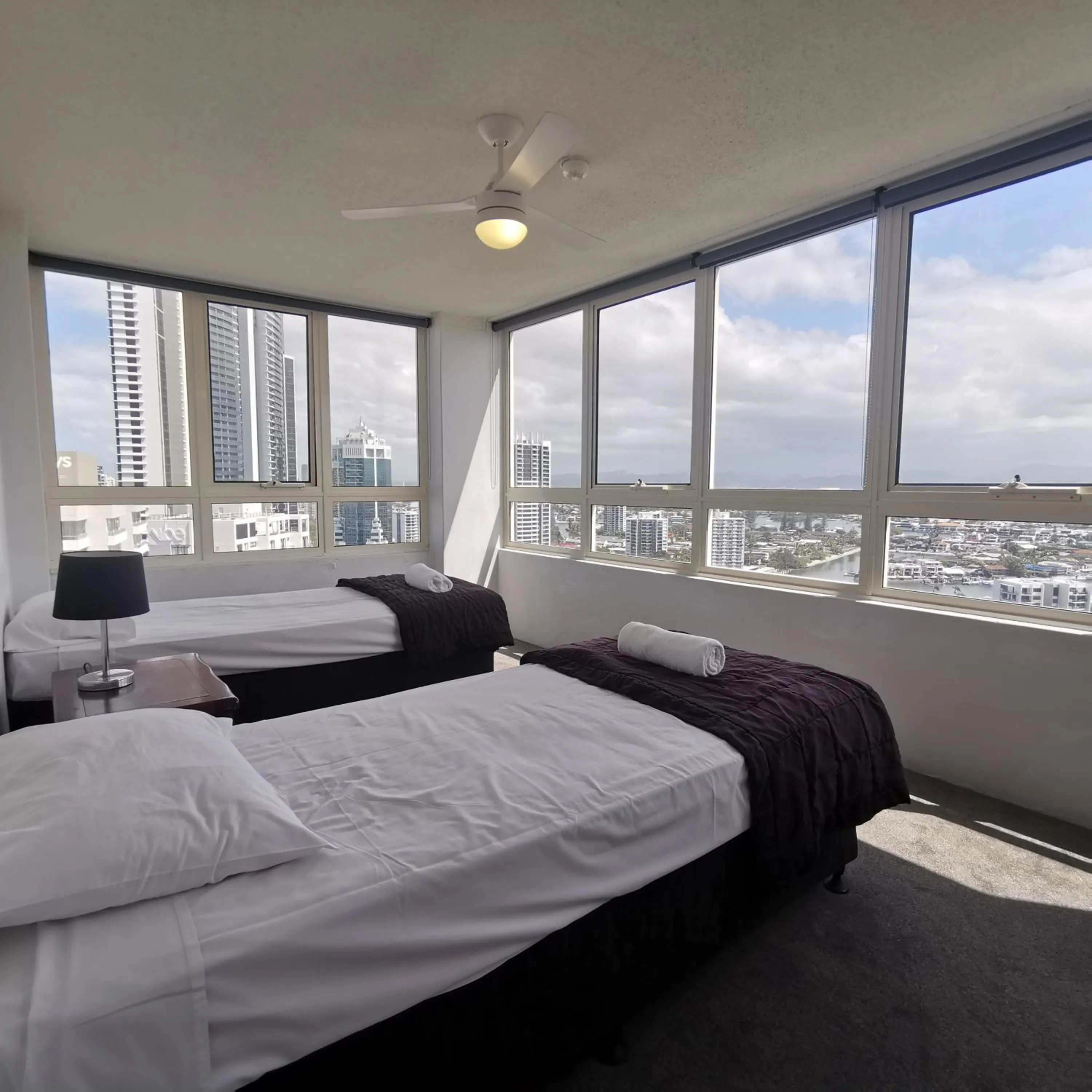 Bed in Condor Apartments by Gold Coast Premium